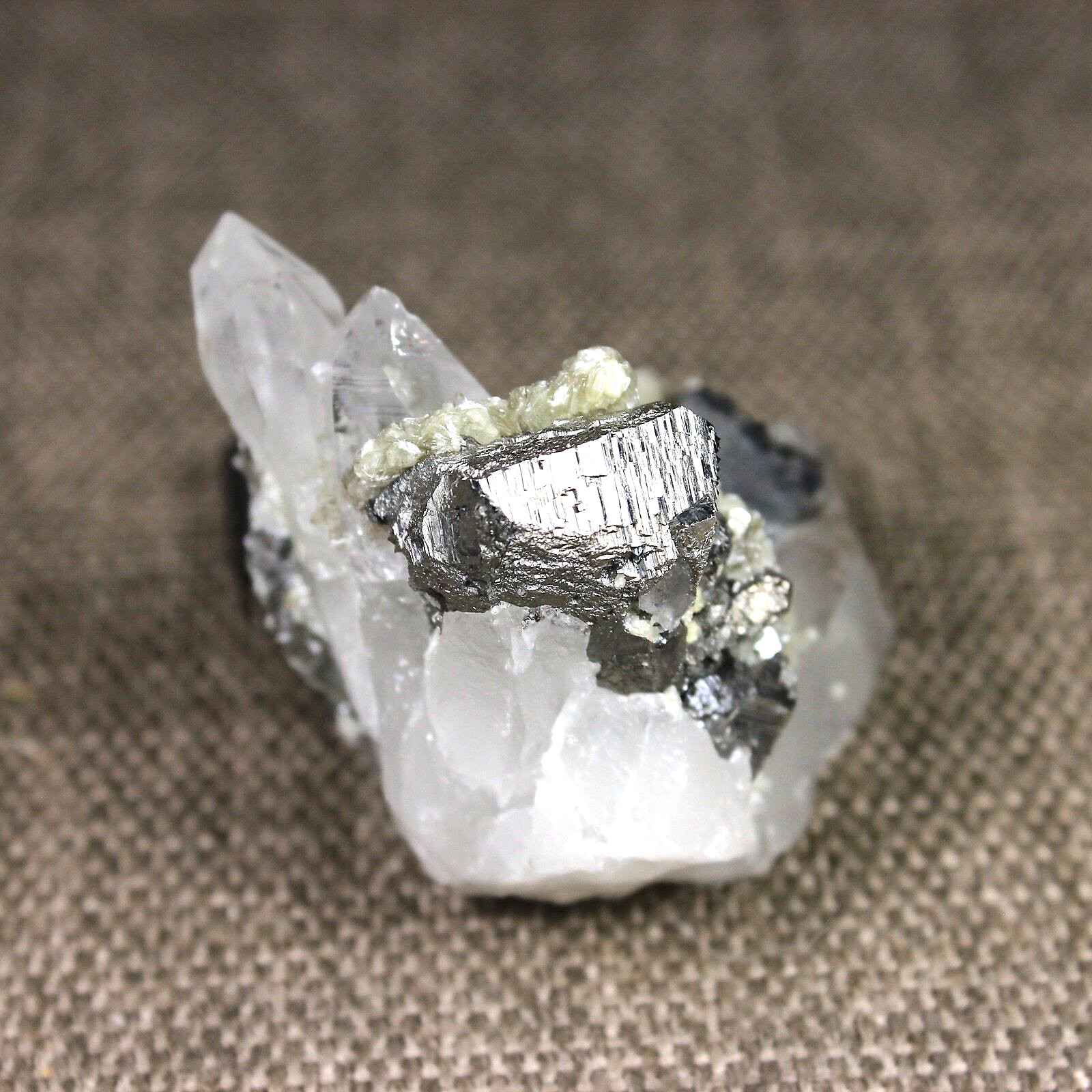 ARSENOPYRITE from YAOGANGXIAN MINE, CHINA EXTRA NICE CRYSTALS  #2835 W*