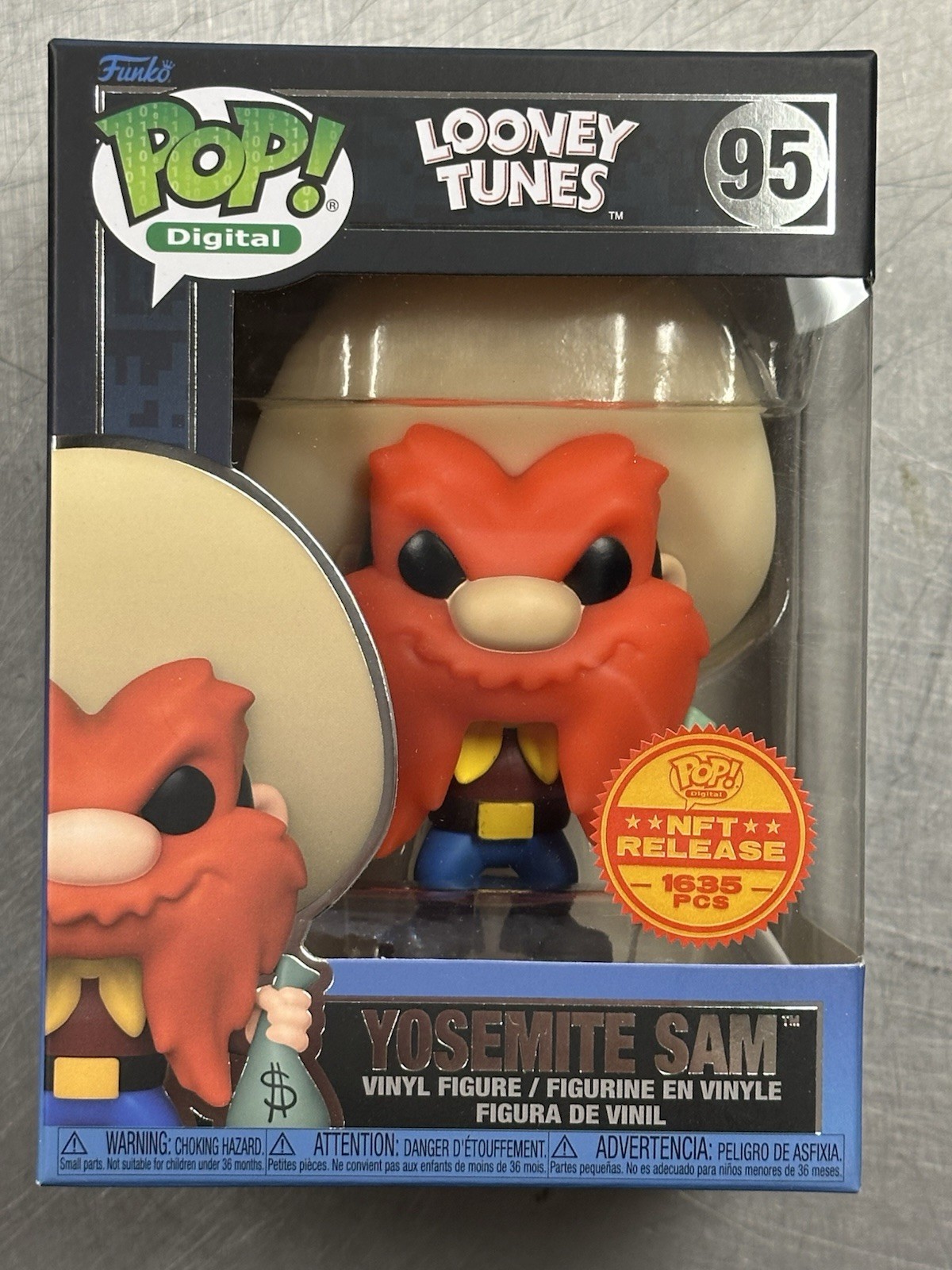 Funko Pop Digital: Looney Tunes - Yosemite Sam (Digital Pop Release) - #95
