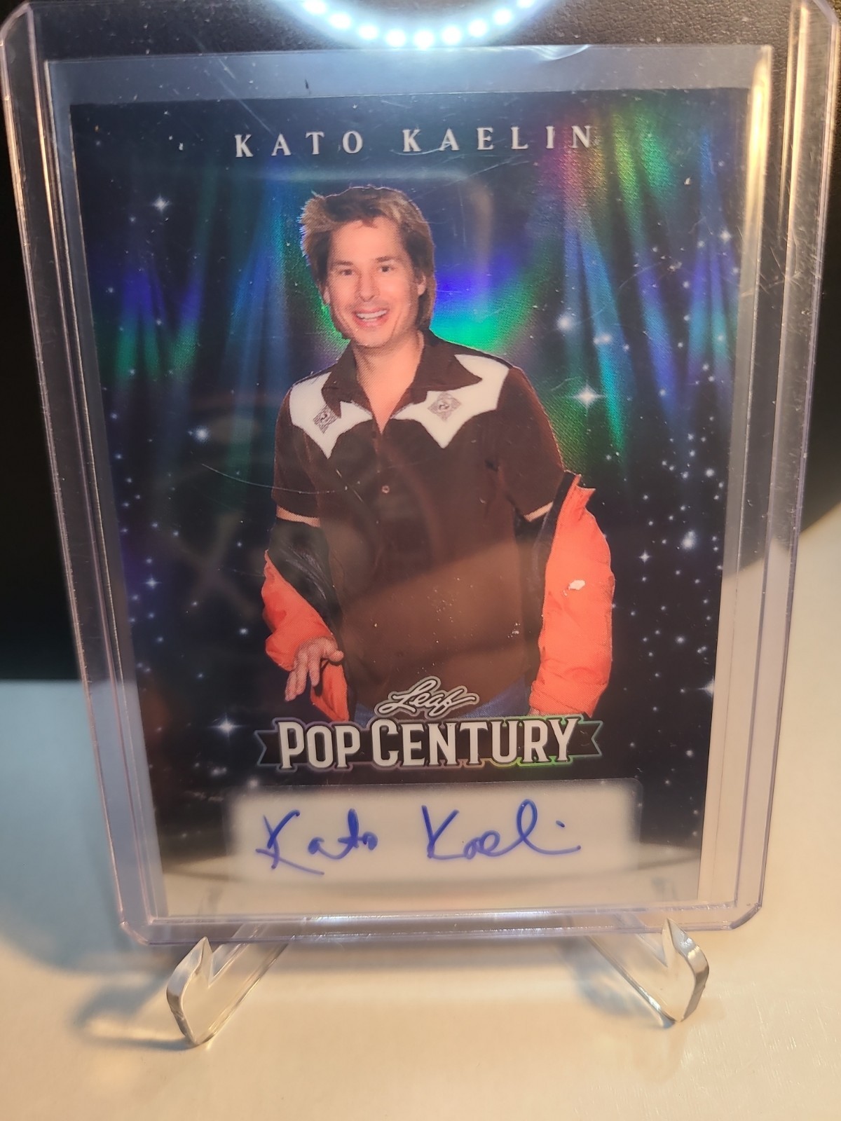 2024 Leaf Pop Century signed card featuring Kato Kaelin 8/15