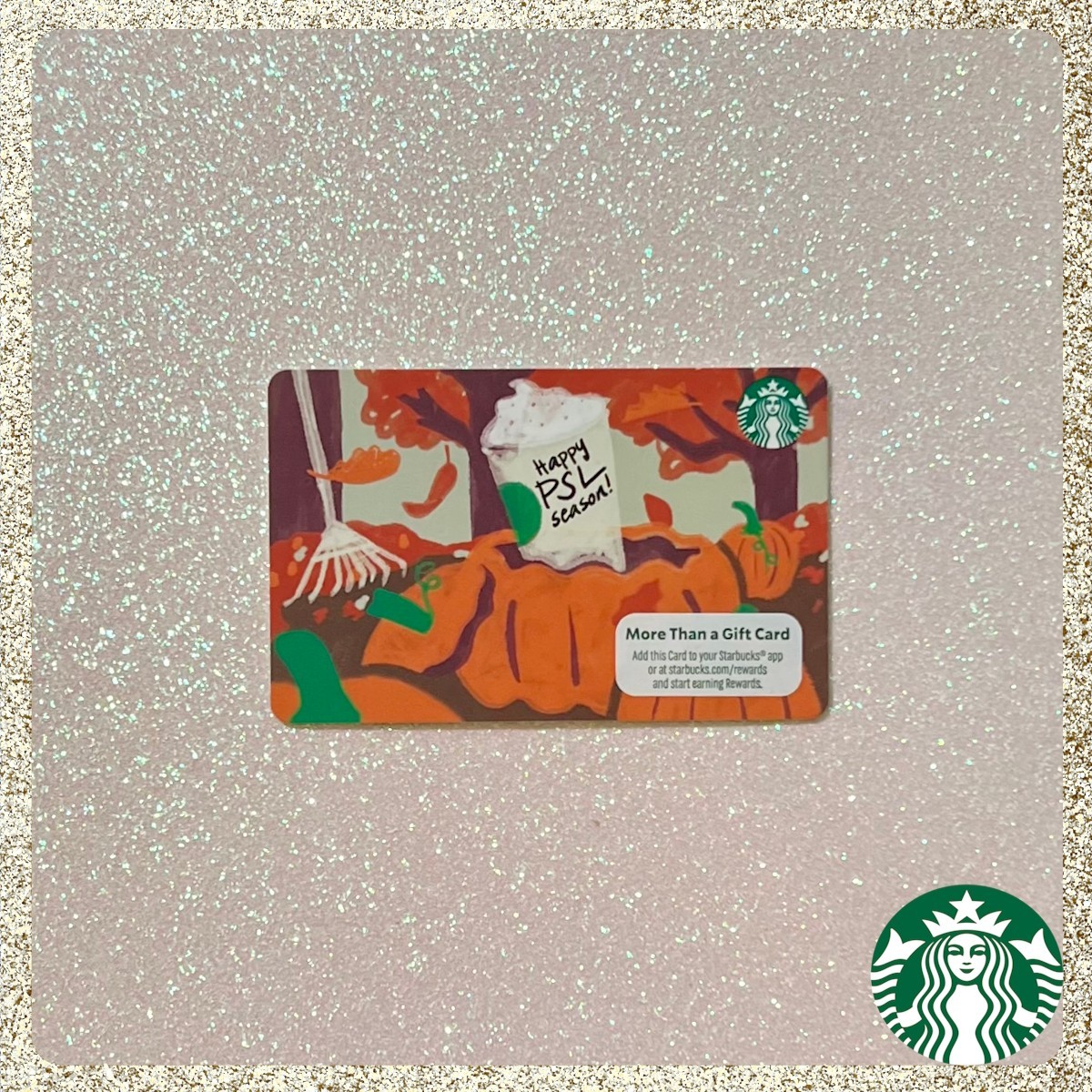 🍂☕ 2025 Starbucks Fall/Autumn PSL (Pumpkin Spice Latte Season) Gift Card MINT