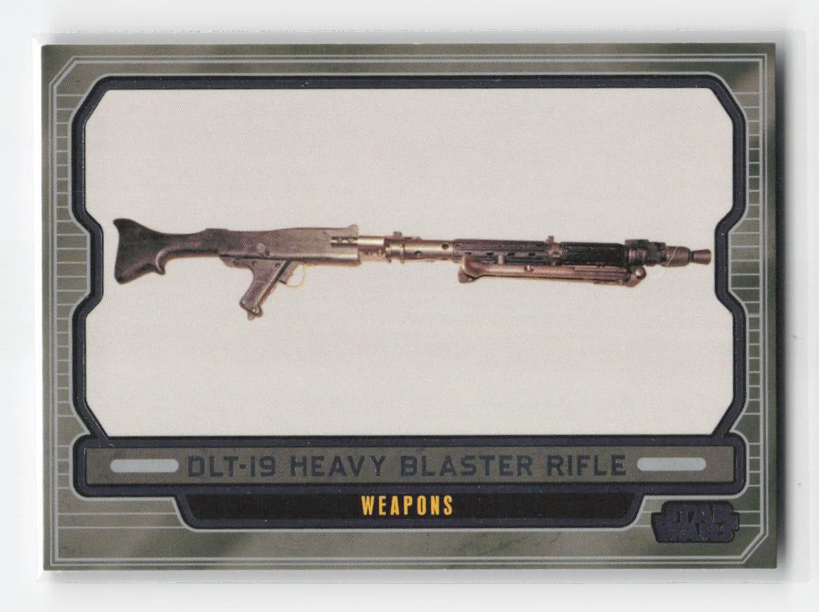 2013 Topps Star Wars: Galactic Files Series 2 #615 DLT-19 Heavy Blaster Rifle