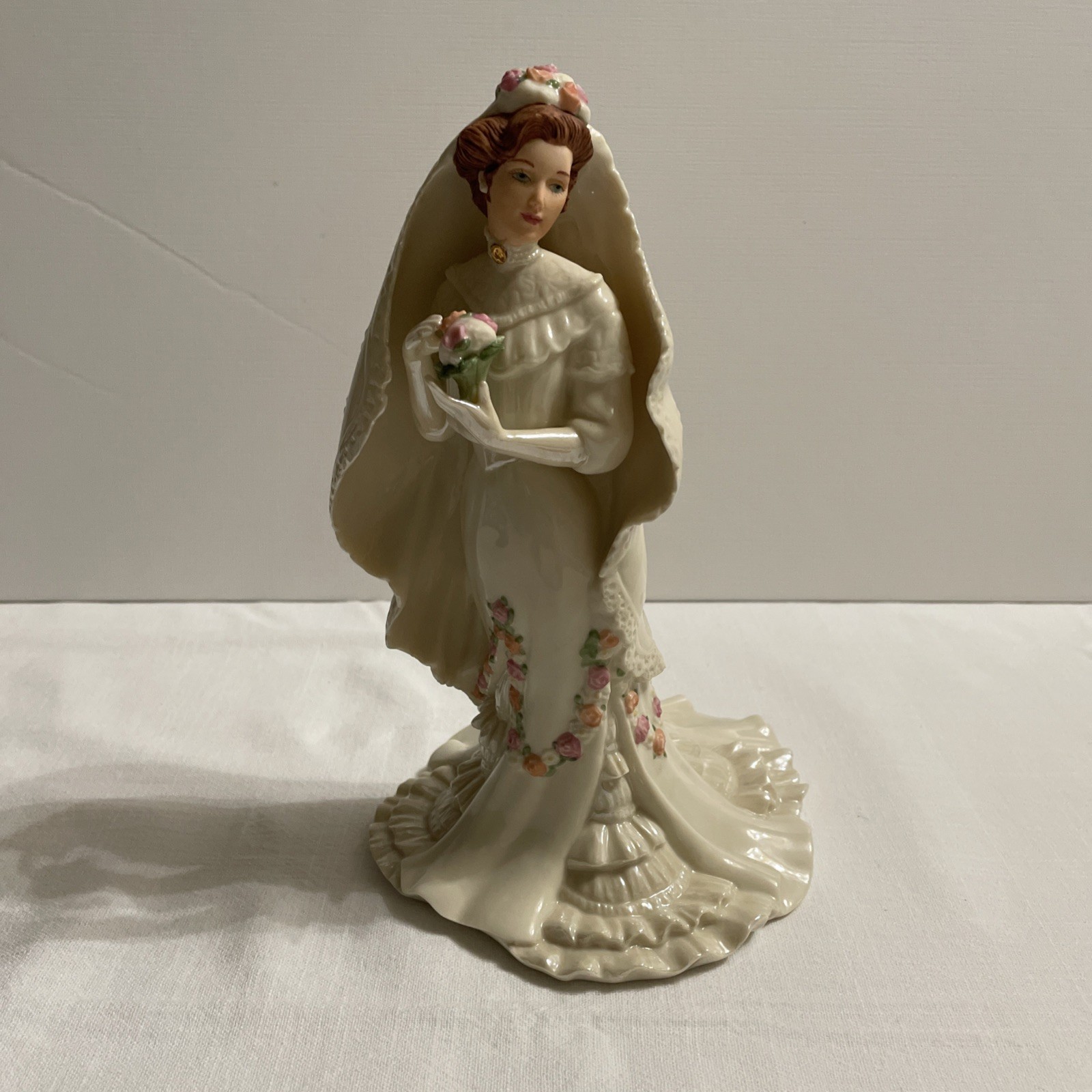 Vintage Lenox Classic Victorian Bride  Fine Porcelain Figurine 1995