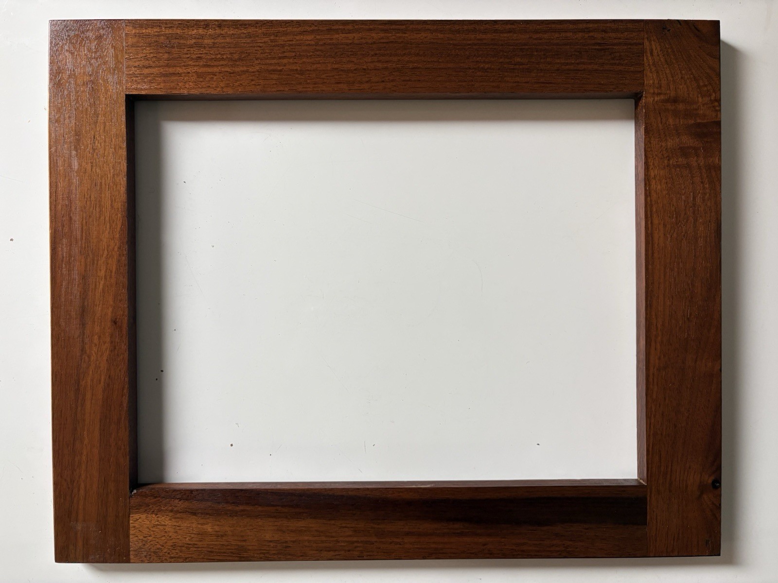 Vintage Mid Century Solid Walnut Low Profile Thin Gallery Picture Painting Frame Vintage Mid Century Solid Walnut Low Profile Thin Gallery Picture Painting Frame