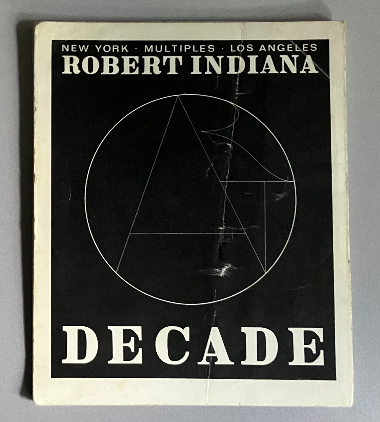 1971 Robert Indiana DECADE fold-out announcement,ten prints, New York Multiples. 1971 Robert Indiana DECADE fold-out announcement,ten prints, New York Multiples.