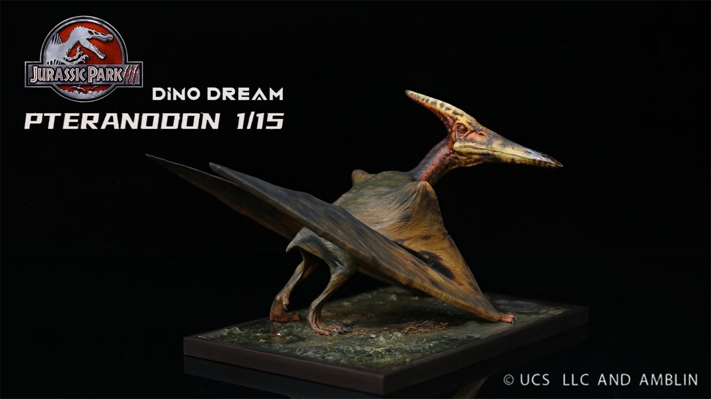 Dino Dream Pteranodon By The River 1/15 Jurassic World Limited Dinosaur Model