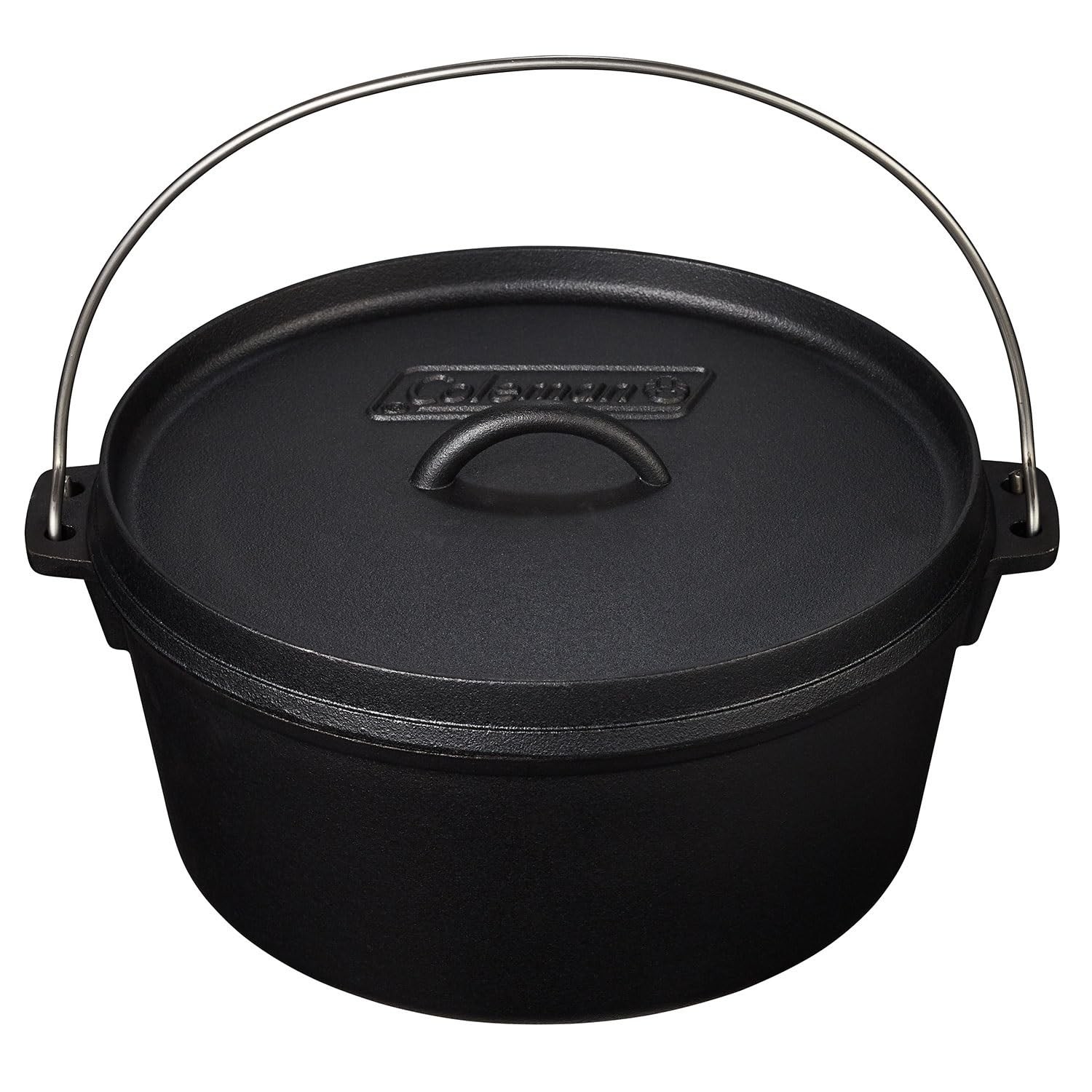 Coleman 12-Inch Dutch Oven - No Seasoning Required - Perfect For Camping, Outdo_