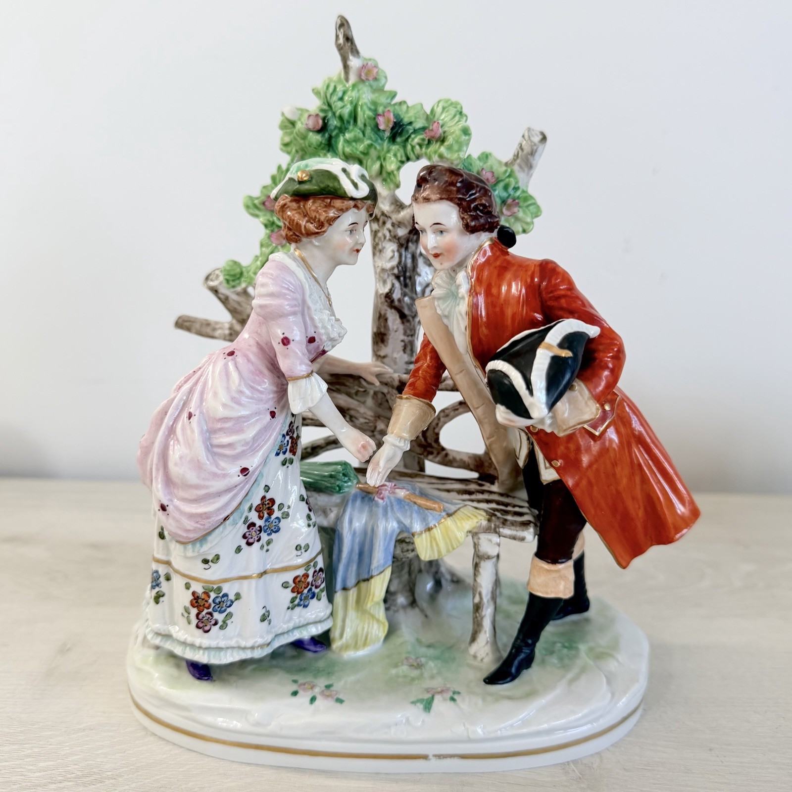 Scheibe Alsbach Kister Porcelain Figurine 10708 Rococo Neoclassical