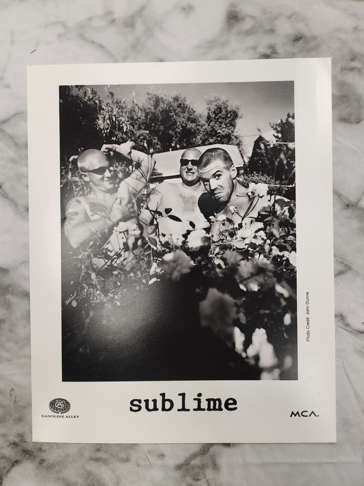 Rare Sublime 'Second-hand Smoke' Press Photo Bradley Nowell Gasoline Alley MCA Rare Sublime 'Second-hand Smoke' Press Photo Bradley Nowell Gasoline Alley MCA