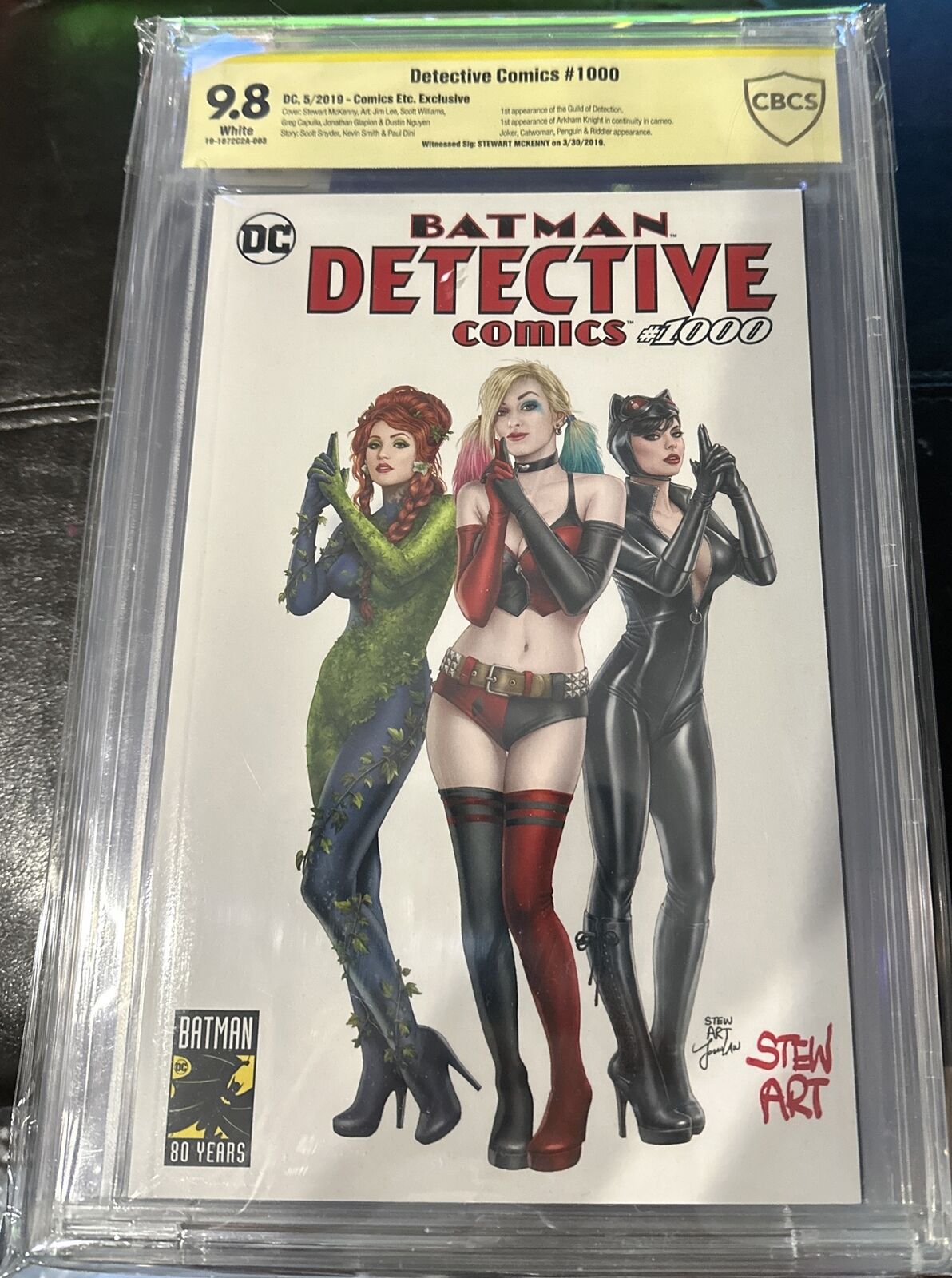 Detective Comics #1000- McKenny Charlie’s Angels Cover LTD 2,500 & CBCS 9.8