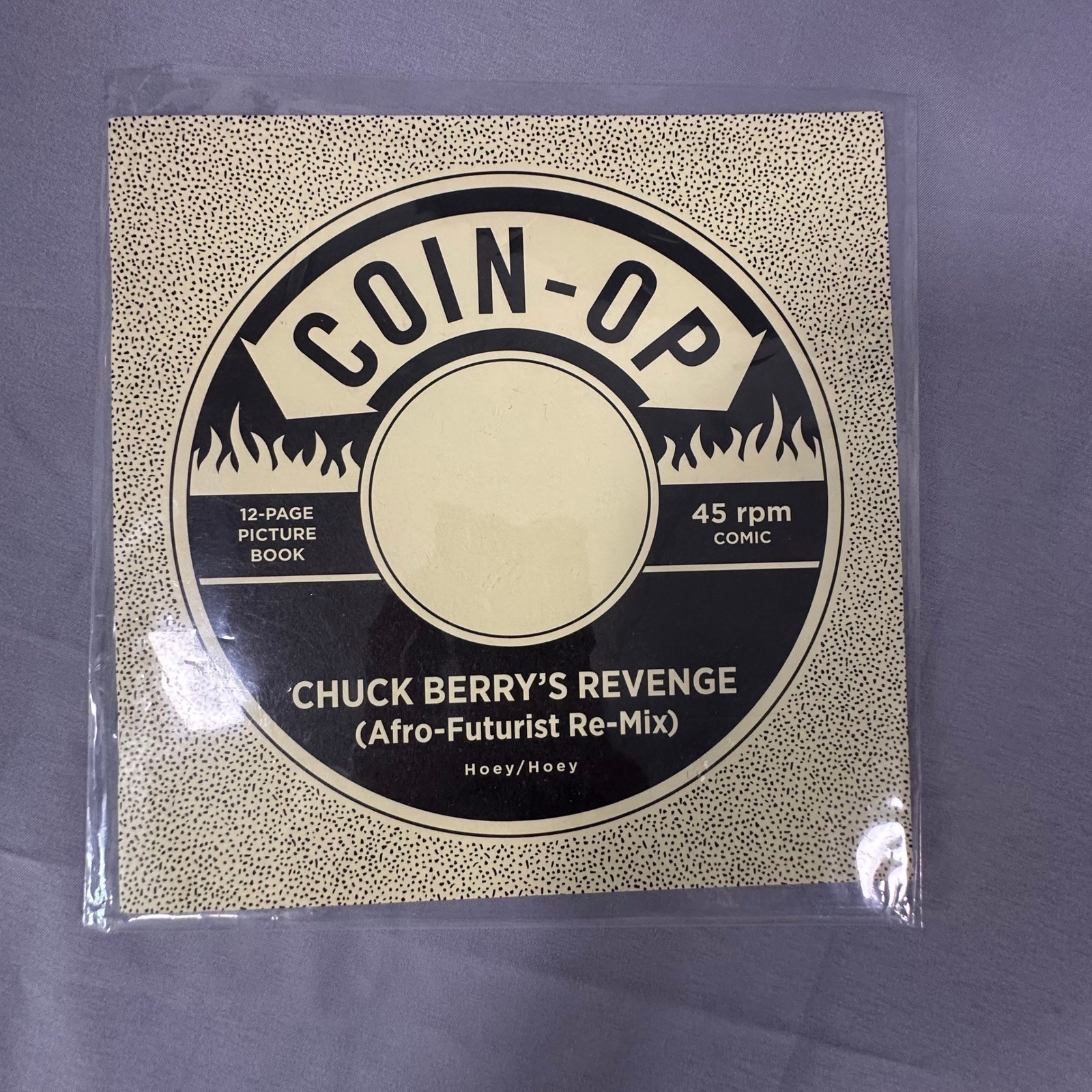 Coin-Op Comics Chuck Berry's Revenge Afro-Futurist Re-Mix Comic Tan Limited