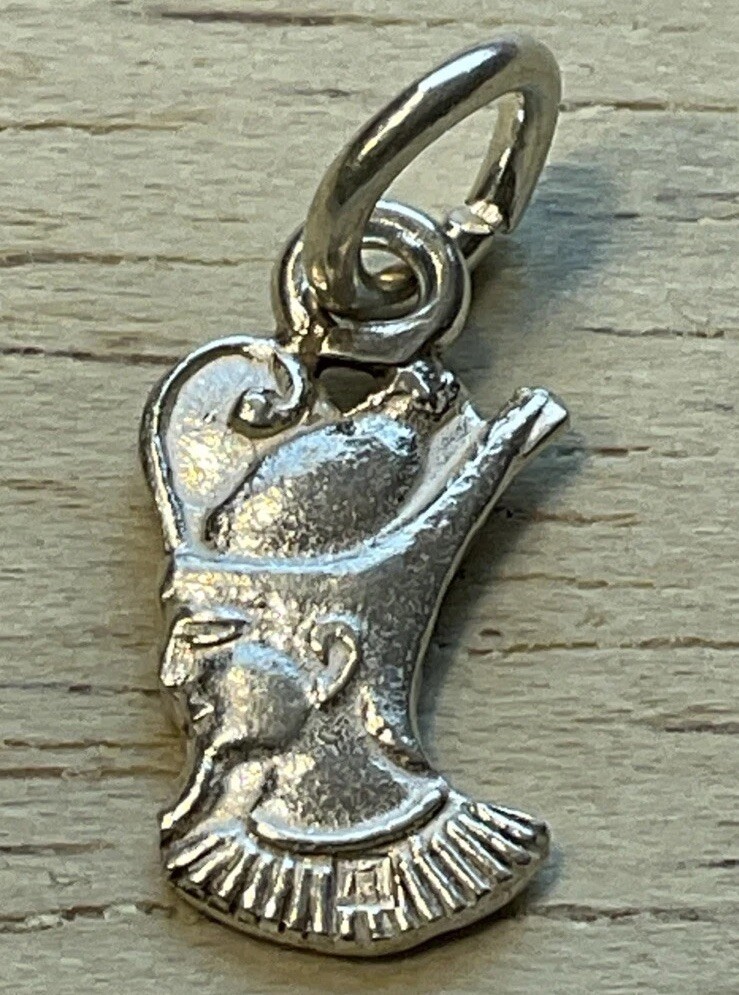 100% EGYPTIAN HANDMADE 800 STERLING SILVER King Ramses Pendant