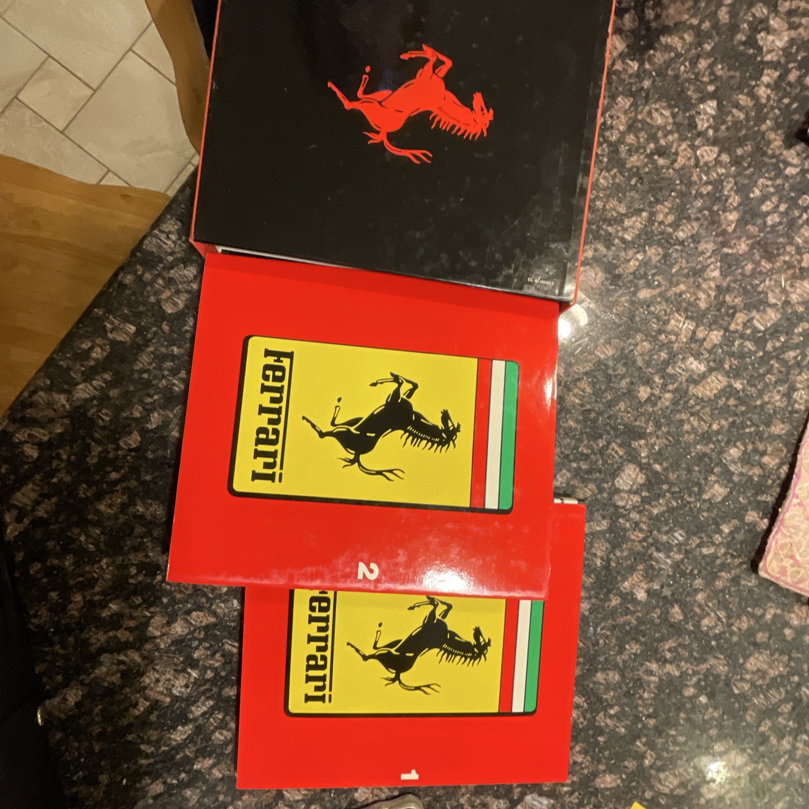 Ferrari Edizione Volumes 1 & 2 Collectible Book Set with Slipcase 1983-1984