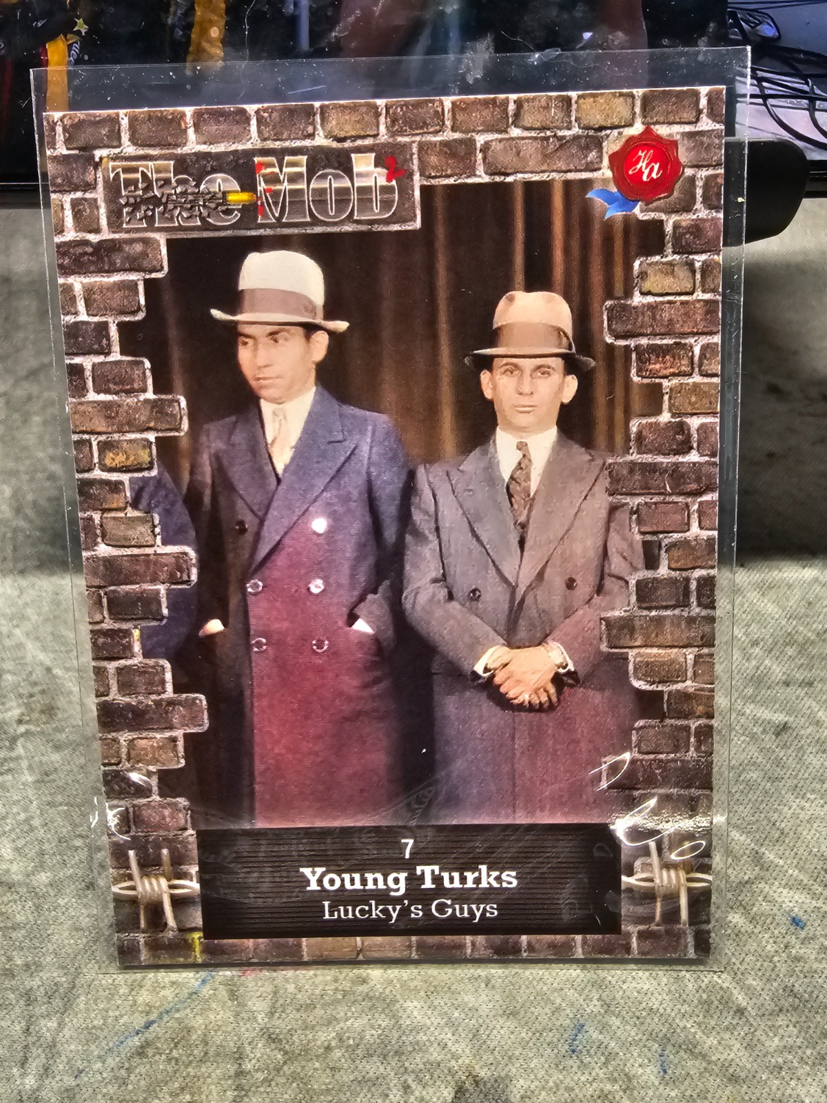 2023 Historic Autographs The Mob 2 Young Turks Lucky\'s Guys #7 Card 2023 Historic Autographs The Mob 2 Young Turks Lucky\'s Guys #7 Card