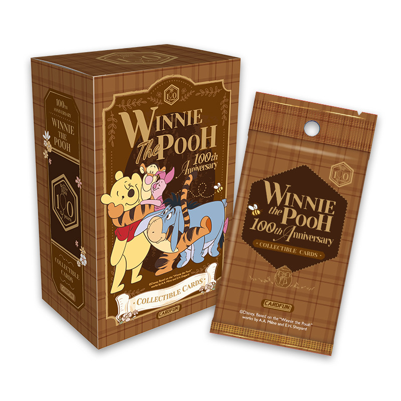 Official Winnie the Pooh 100th Anniversary CardFun Collectible Cards1 Box Sealed