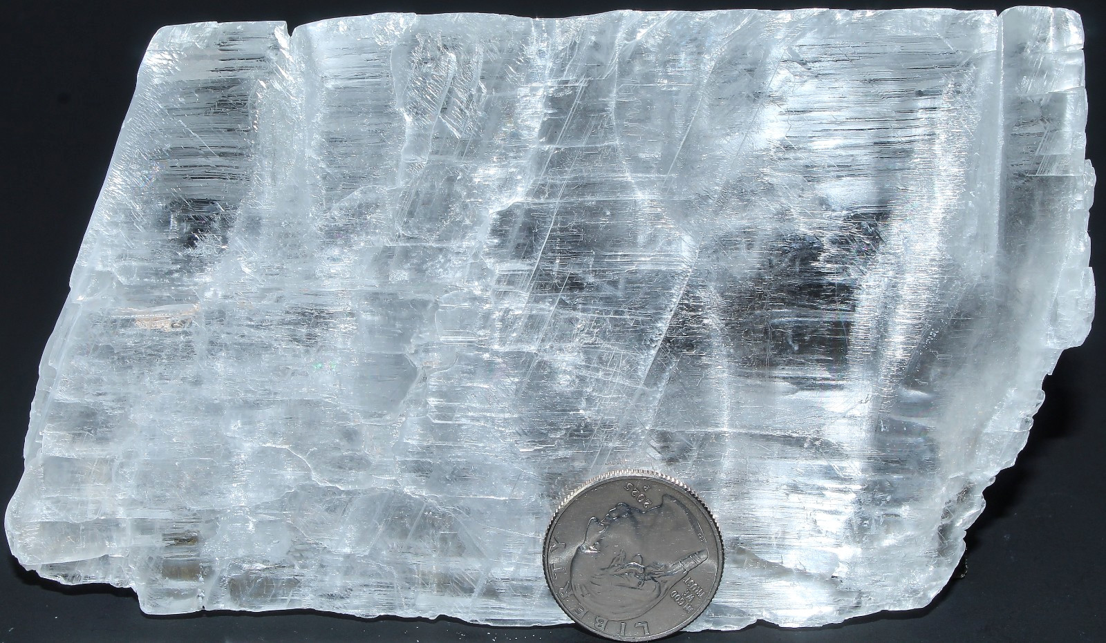 XL AAA Utah Ice Selenite Slab / 5.81\
