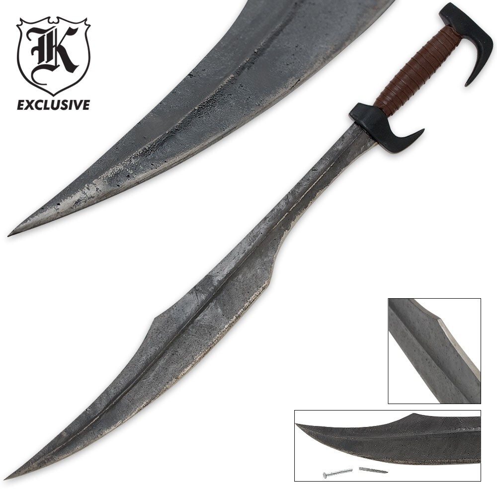 King Leonidas Spartan Warrior Sword | Authentic Movie Replica | 33