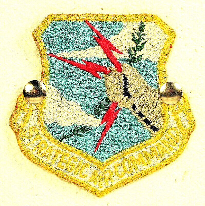 USAF US Air Force Strategic Air Command SAC Full Color Insignia Badge Patch USAF US Air Force Strategic Air Command SAC Full Color Insignia Badge Patch