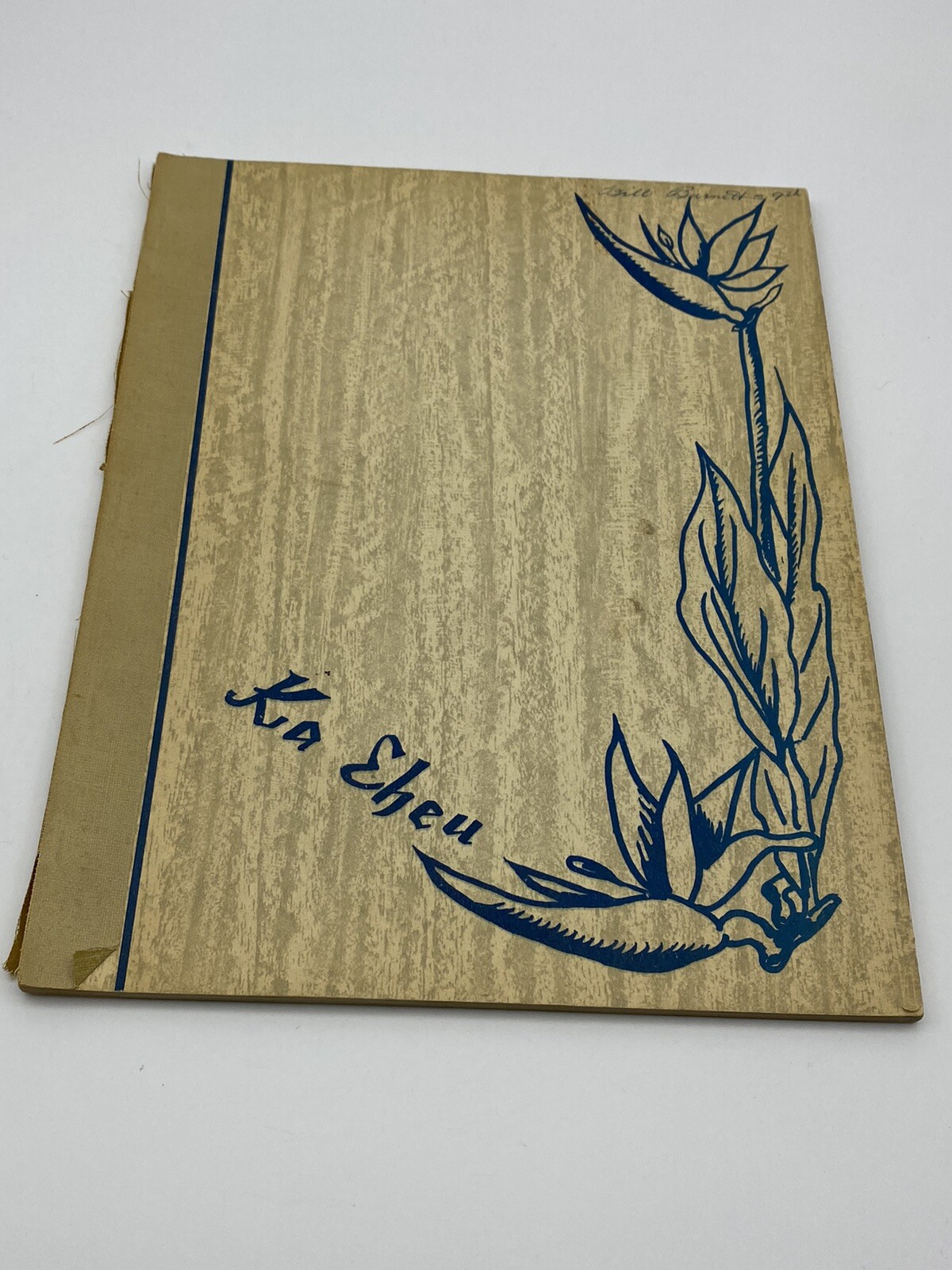 Enterprise Wing 1952 junior high school yearbook Compton California