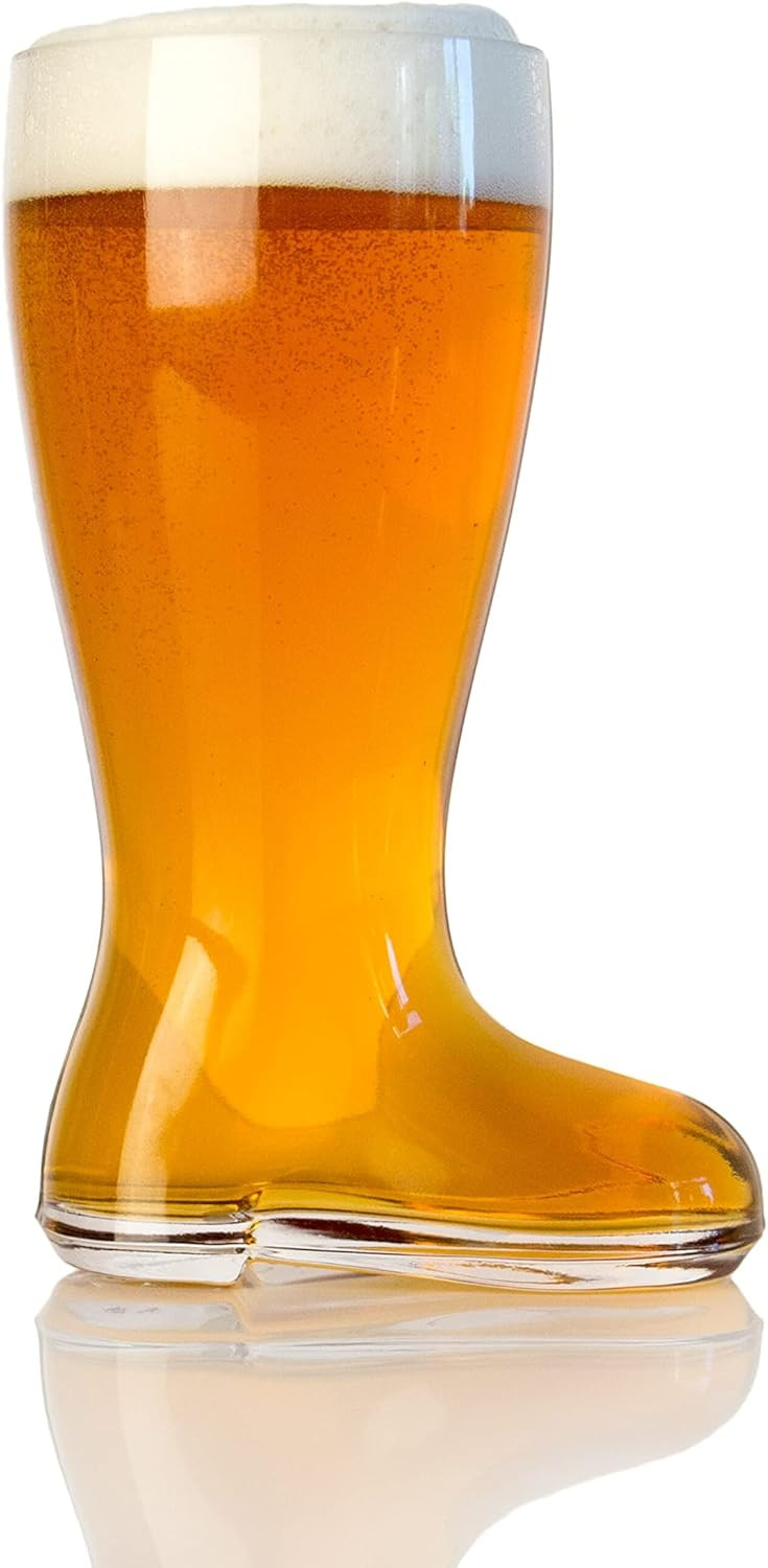 Beer Boot Glass by Domestic Corner, 1 Liter