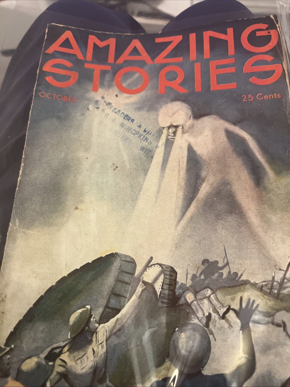 amazing stories pulp 1933 October