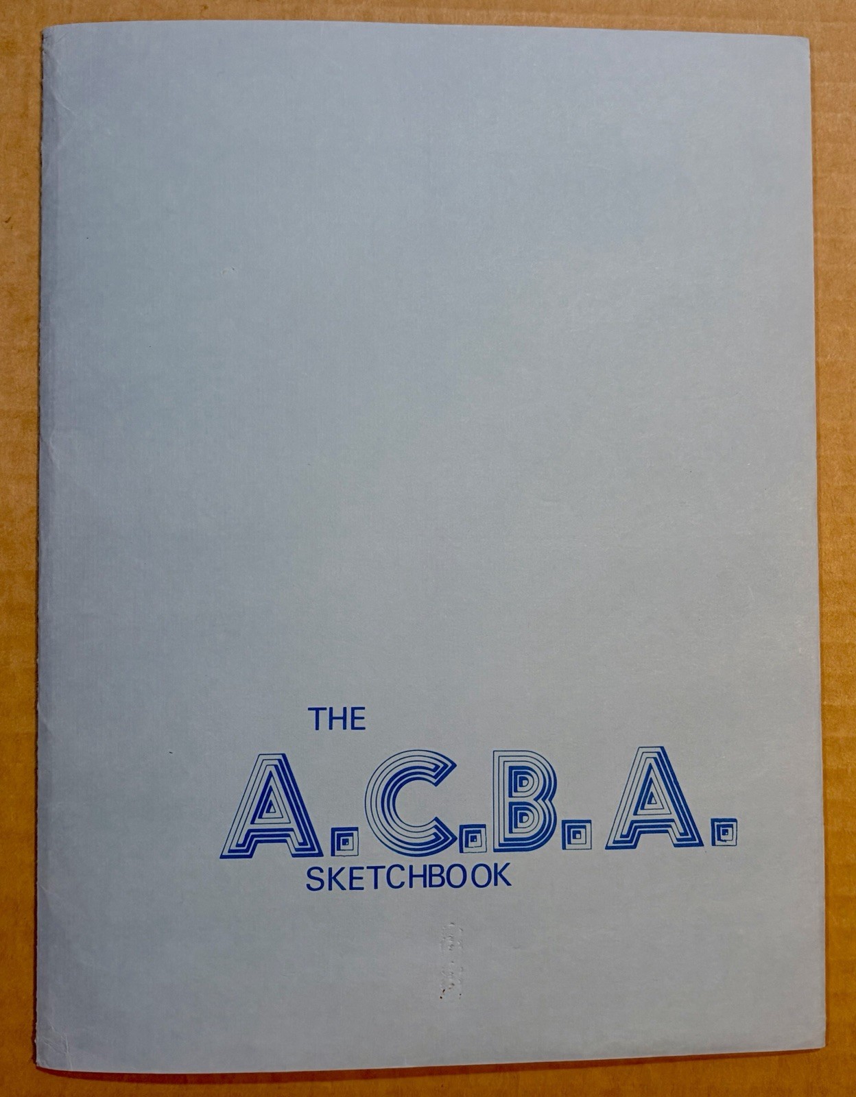 THE A.C.B.A. SKETCHBOOK (1973) • A Portfolio of 36 Pinups From 36 Comic Artists