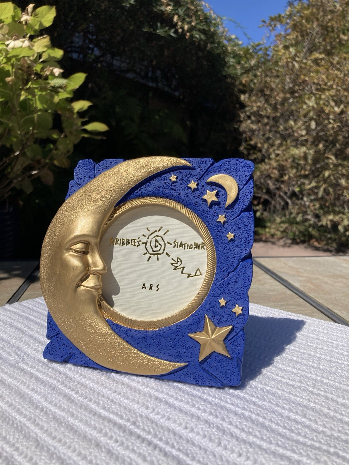 Celestial Moon & Stars Picture Frame