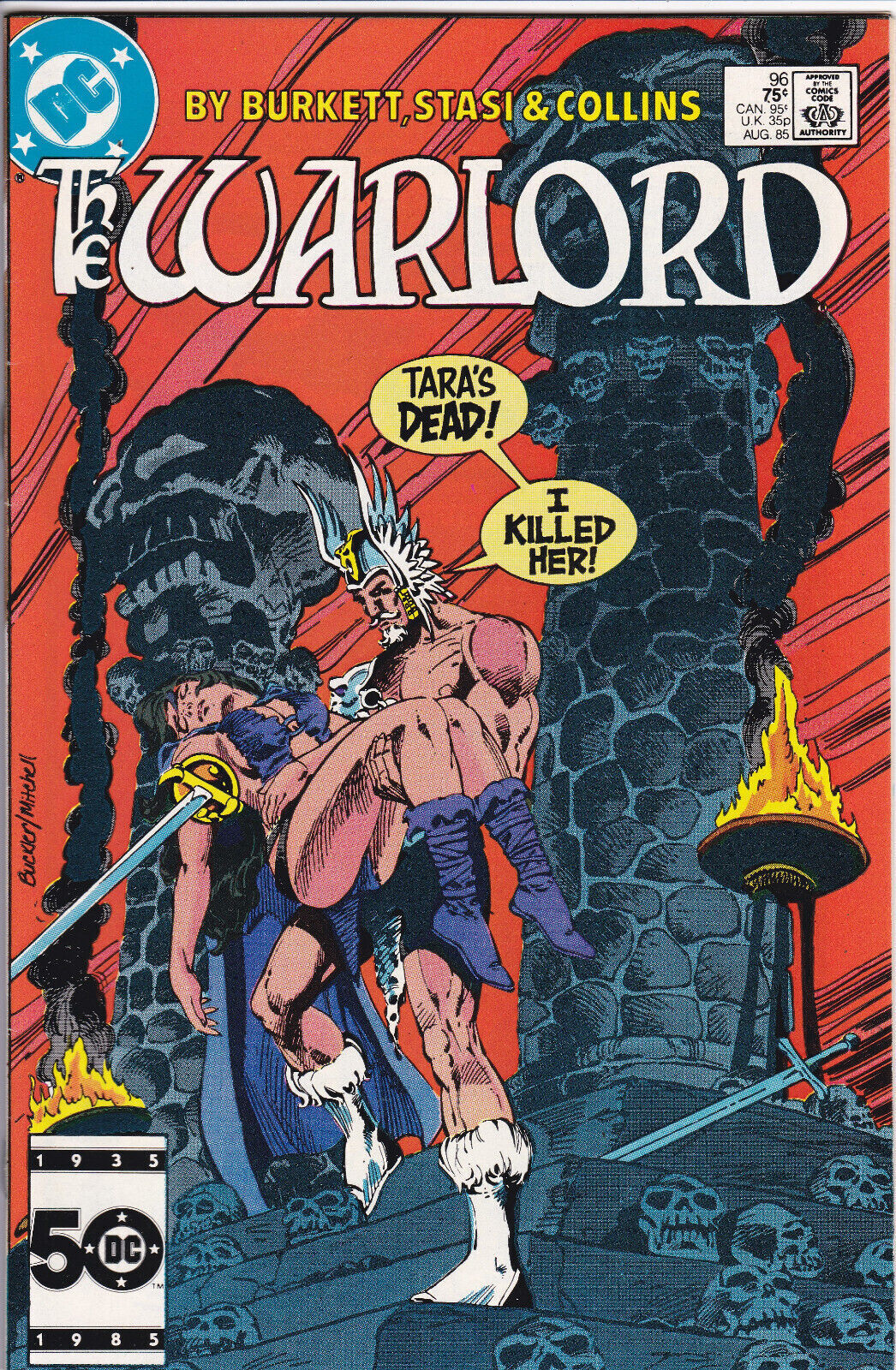 The Warlord  #96, Vol. 1 (1976-1989) DC Comics