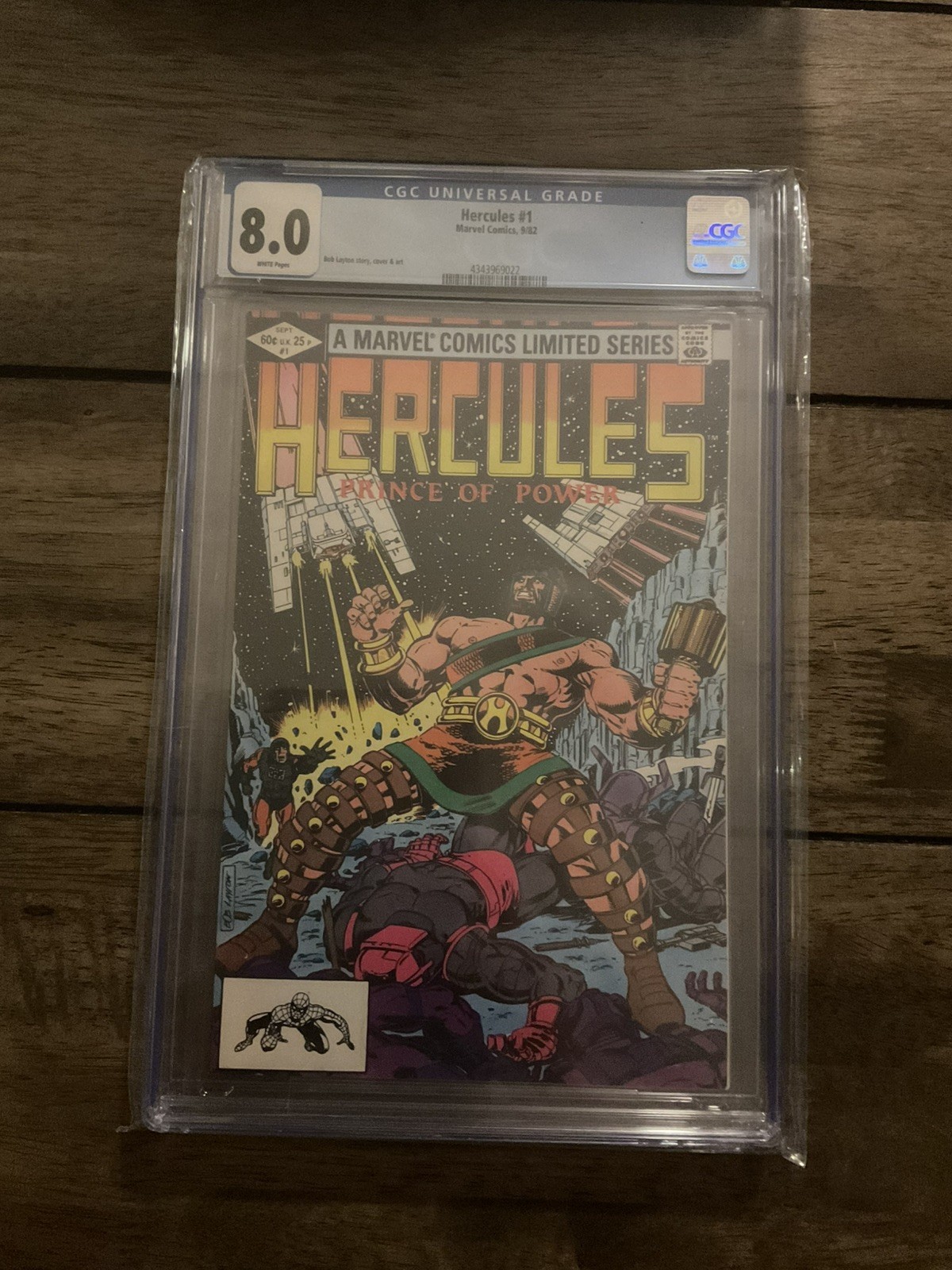 Hercules #1 (Marvel, 1982) CGC 8.0 White Pages Prince of Power Hercules #1 (Marvel, 1982) CGC 8.0 White Pages Prince of Power