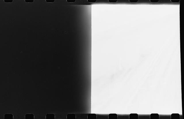 Photo:1930s 1940s Black and White Abstract Film Negative Print
