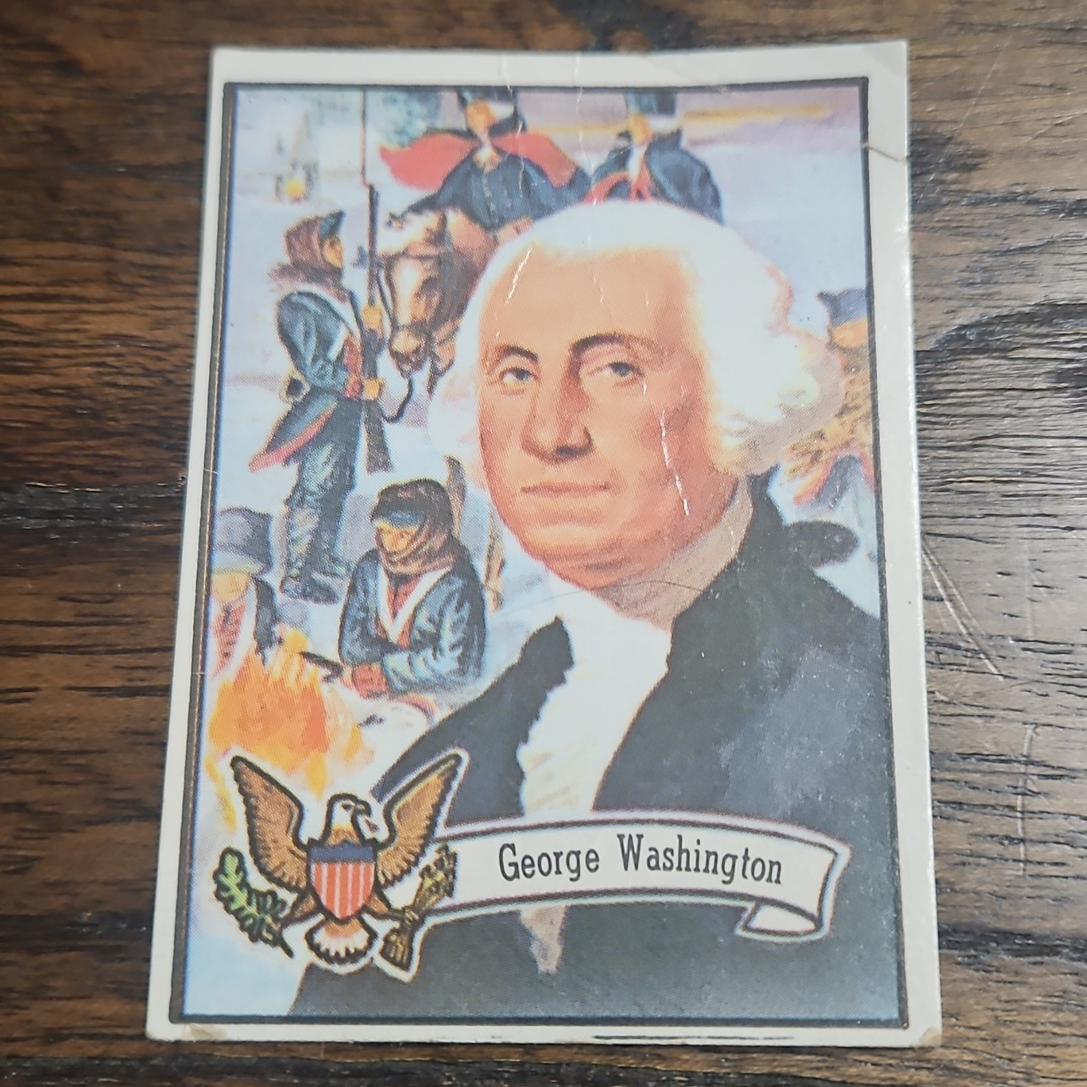 T.C.G. U.S. Presidents George Washington #1 Base Set Non-Sport Trading Card