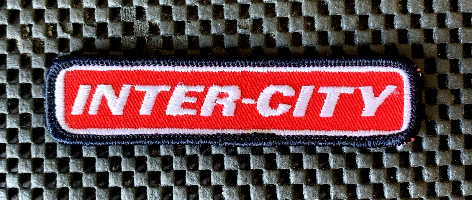 INTER-CITY EMBROIDERED SEW ON ONLY PATCH TRUCKING LINE 4 1/4\