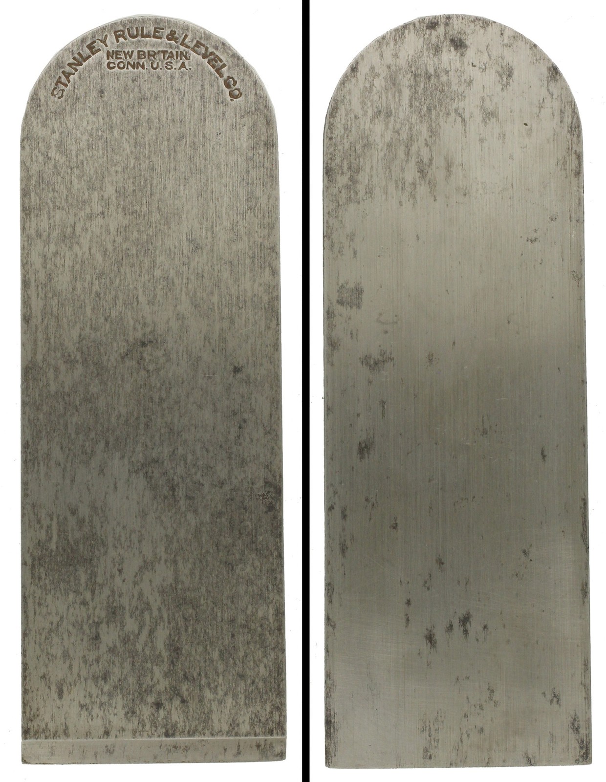 Early Arch Form Stanley Rule & Level/New Britain Iron for No. 110 - mjdtoolparts