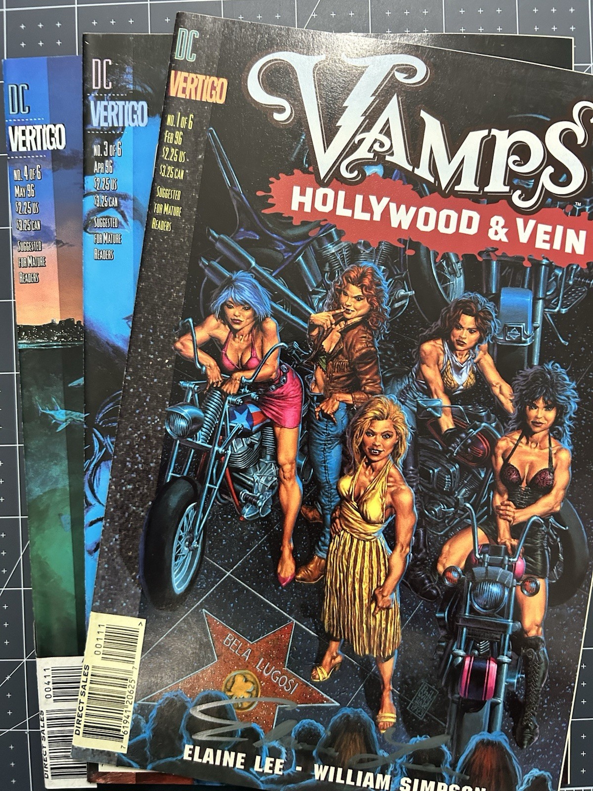 VAMPS: Hollywood & Vein 1 3 4  Signed Elaine Lee 🔥