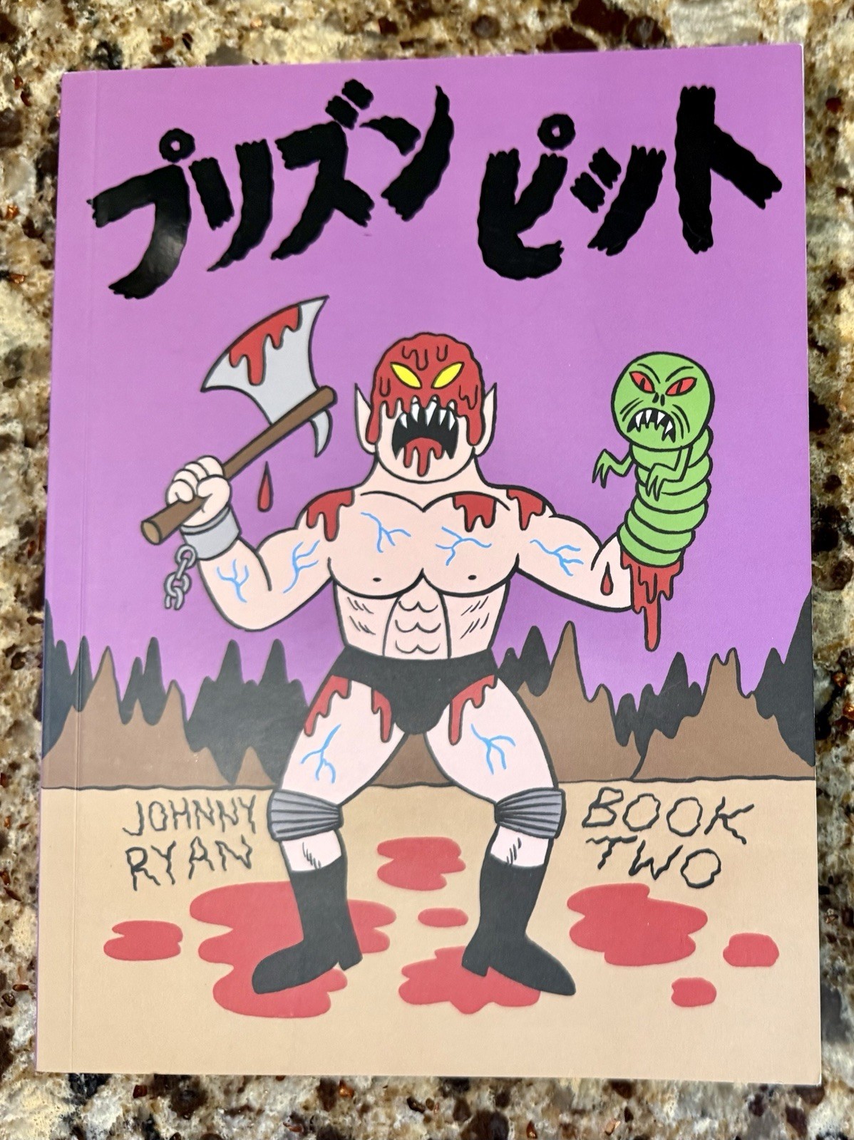 - Johnny Ryan: PRISON PIT V2 -  • Japanese Edition: Signed with Sketch •