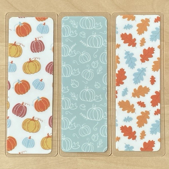 Cute Aesthetic Bookmark For Books, Gift For Bookworms, 2x6” Laminated, Set Of 3 Cute Aesthetic Bookmark For Books, Gift For Bookworms, 2x6” Laminated, Set Of 3