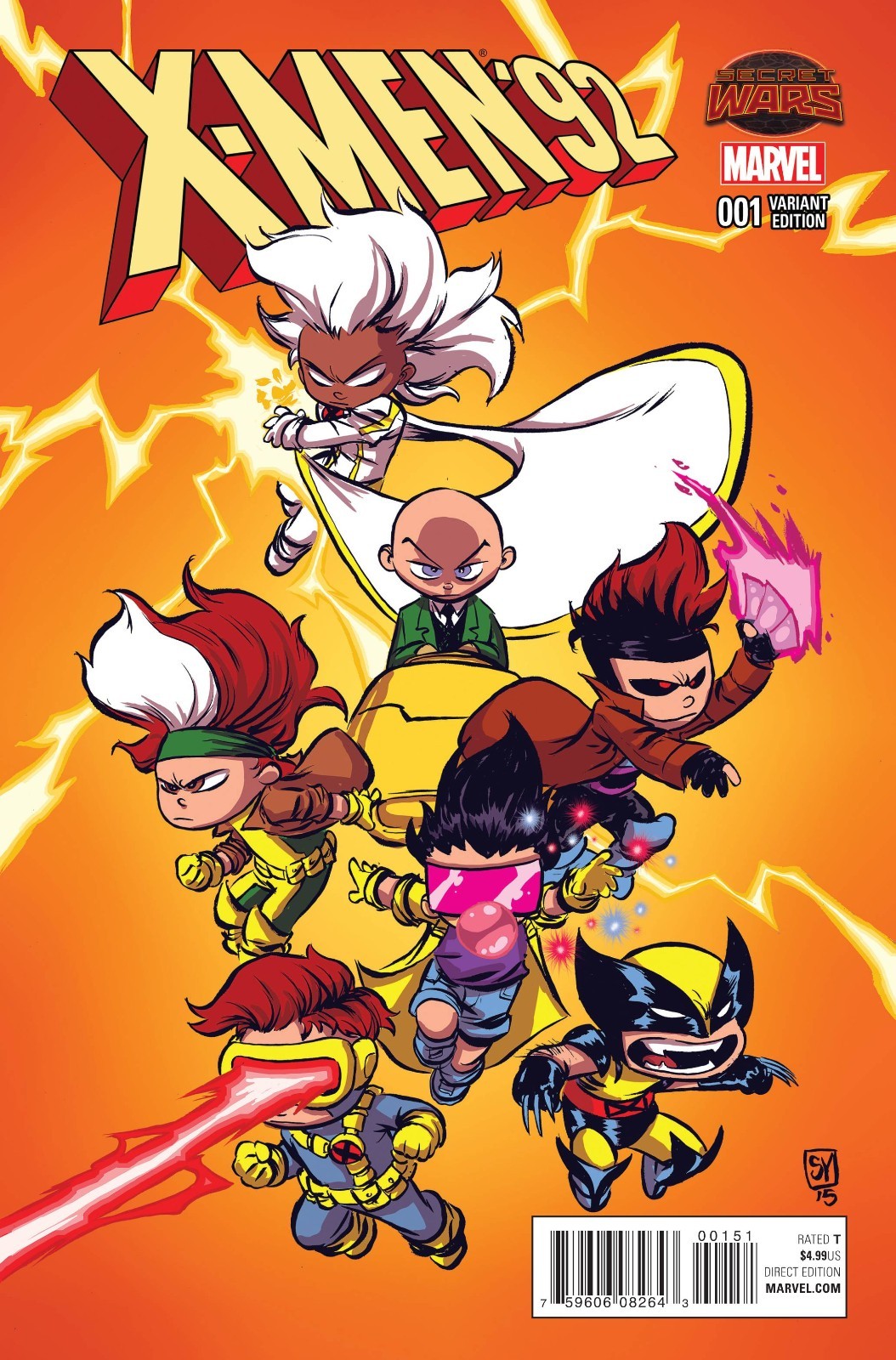 Marvel X-Men '92 #1 Skottie Young Variant M/NM