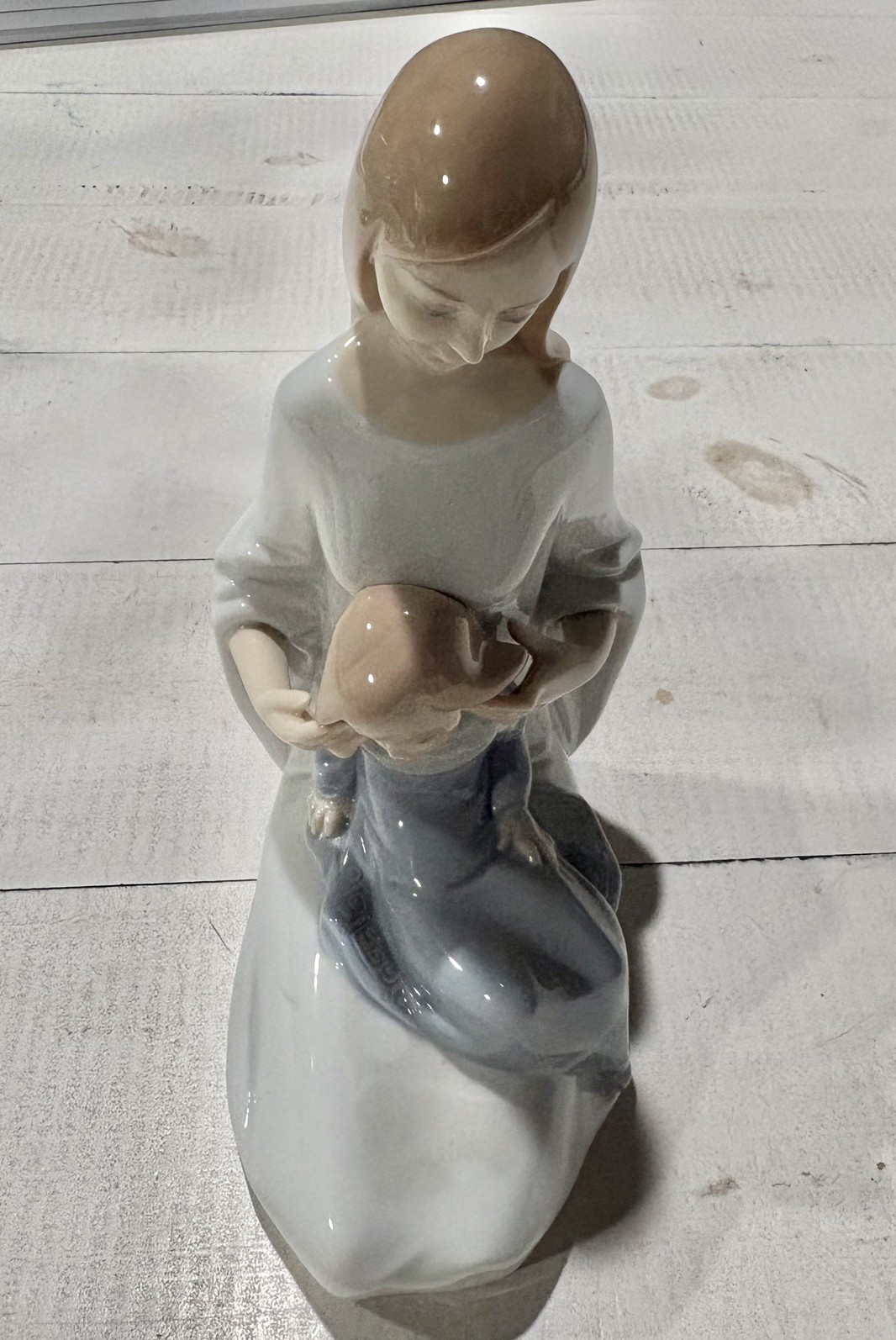 NAO BY LLADRO MY BEAUTIFUL GIRL #1572 MOTHER & CHILD 8.25\