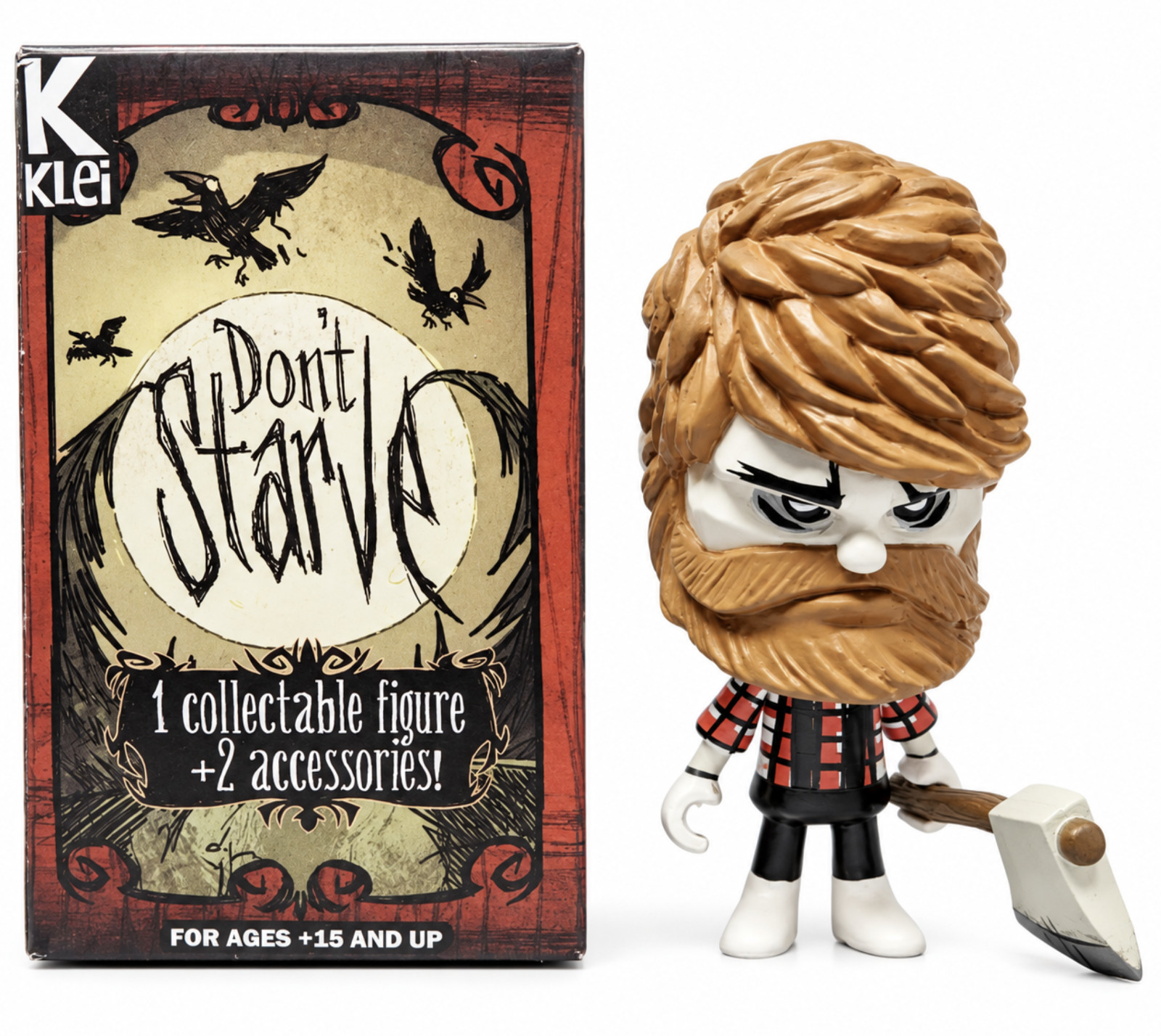 Don't Starve Woody w/ Axe Blind Box Collectable Figure KLEI with bonus