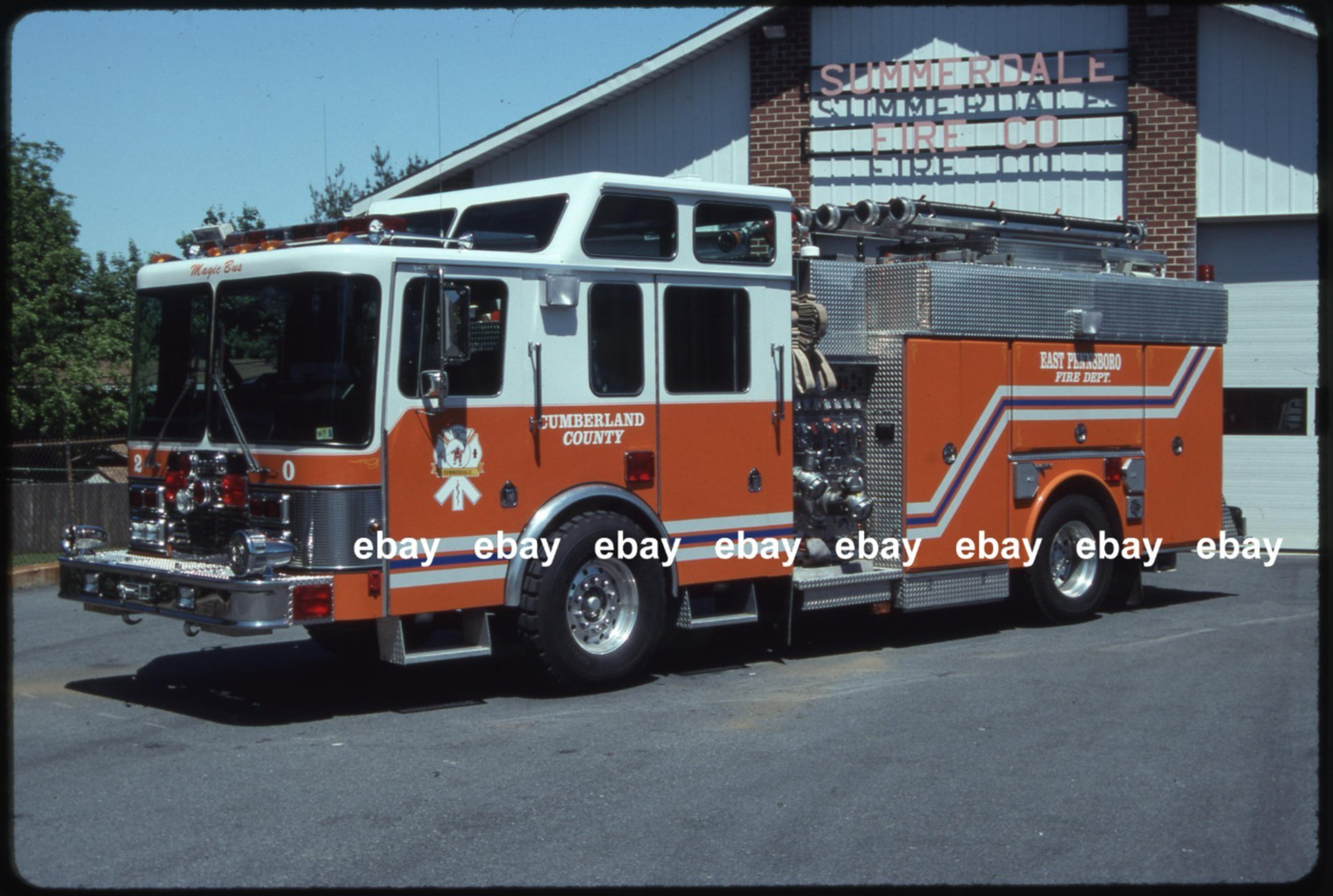 Summerdale FC East Pennsboro Twp PA HME Grumman pumper Fire Apparatus Slide