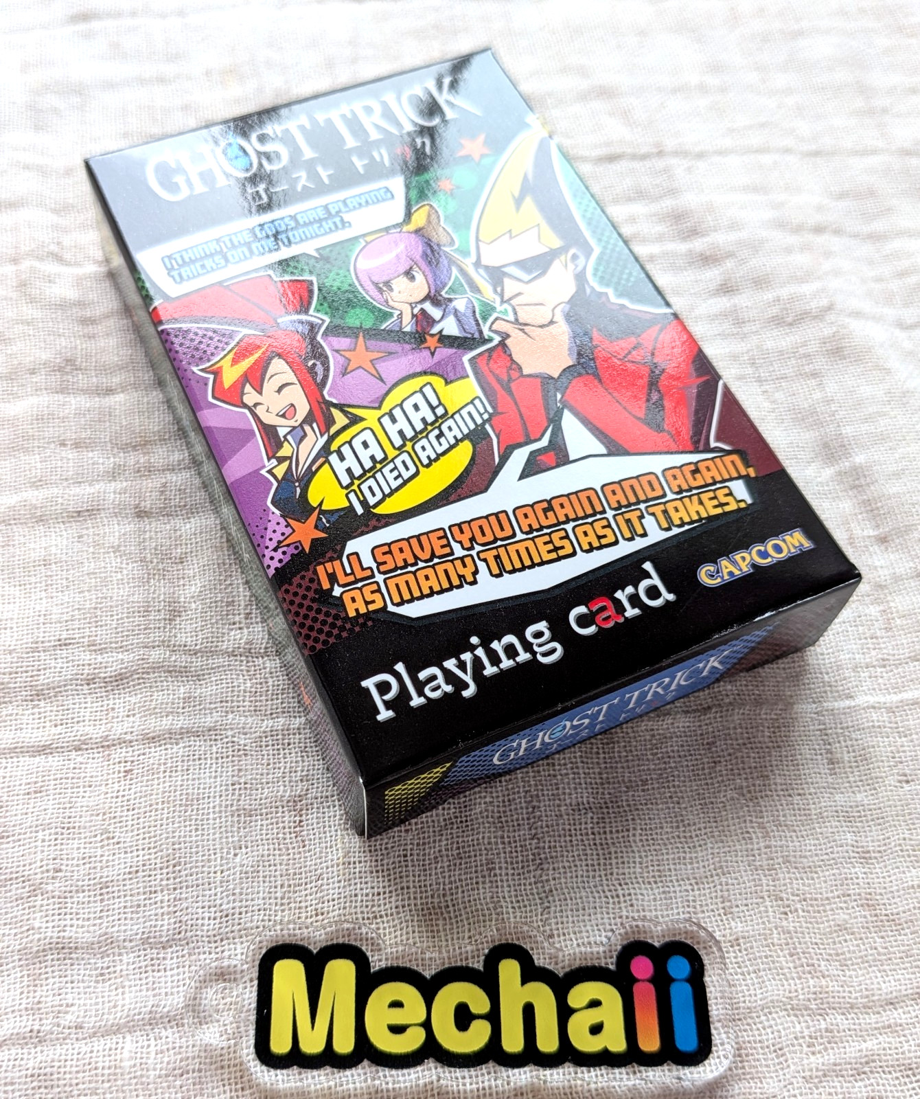 Ghost Trick Playing Cards CAPCOM Official Japan 54 Cards New Rare