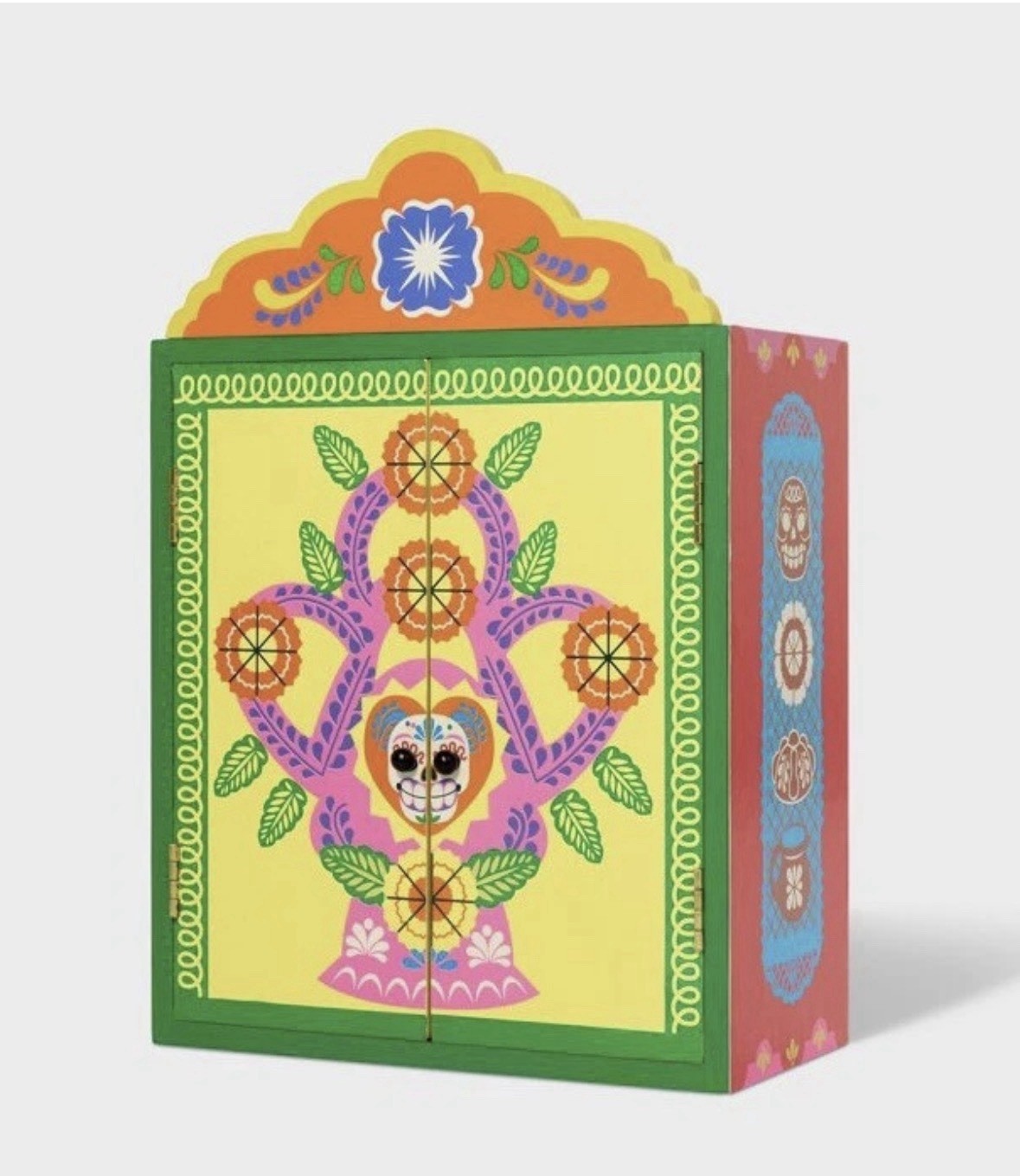 2024 Target Exclusive Mini Ofrenda Box Day Of The Dead Dia De Los Muertos Wood 