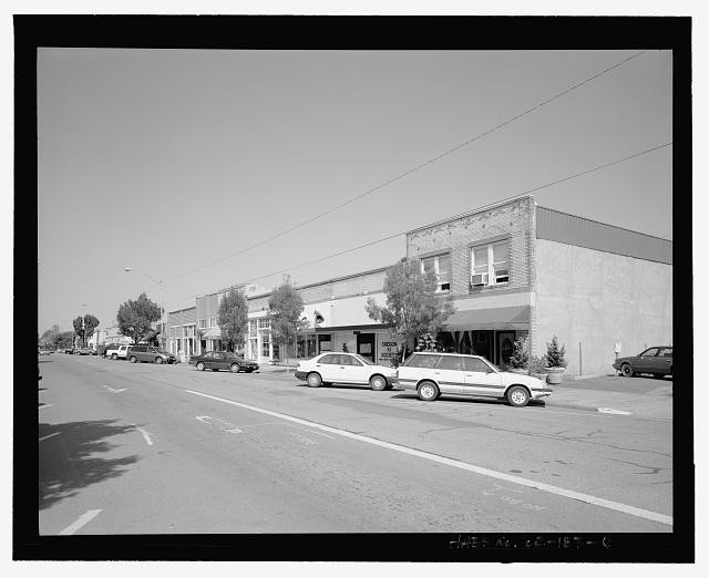 Second Street Historic District Main Street Storefronts 1970s North View