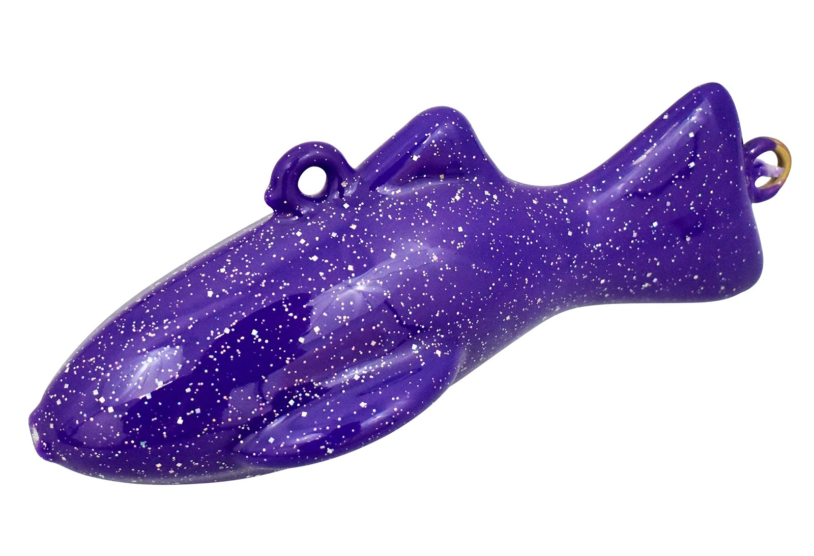 MagBay Lures USA Downrigger Weight, Heavy Dredge, Vinyl/Uncoated, Purple 4lb
