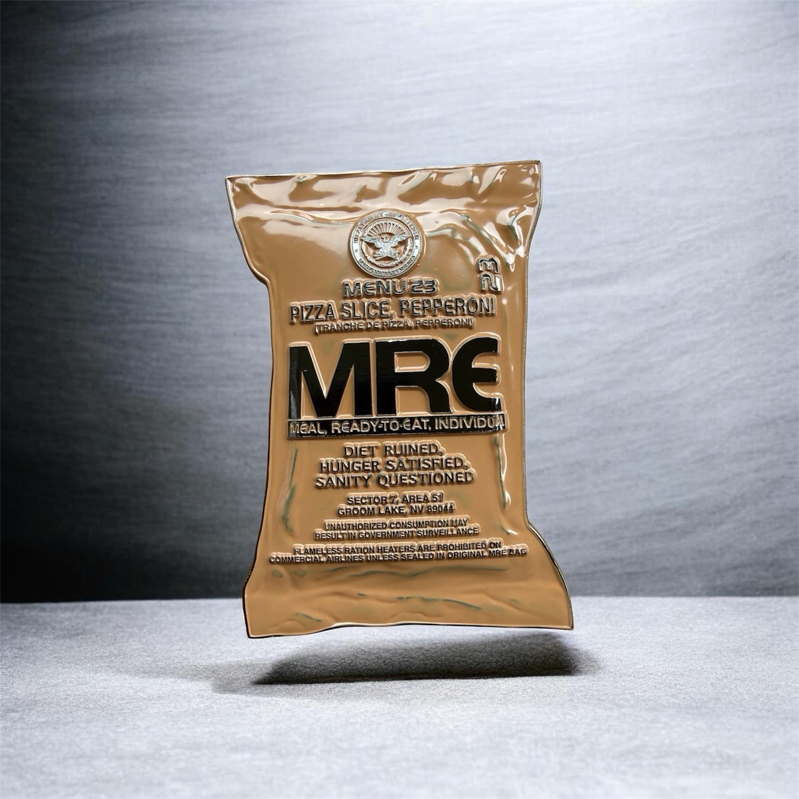 Amazing Military Challenge Coin MRE Military Ready To Eat