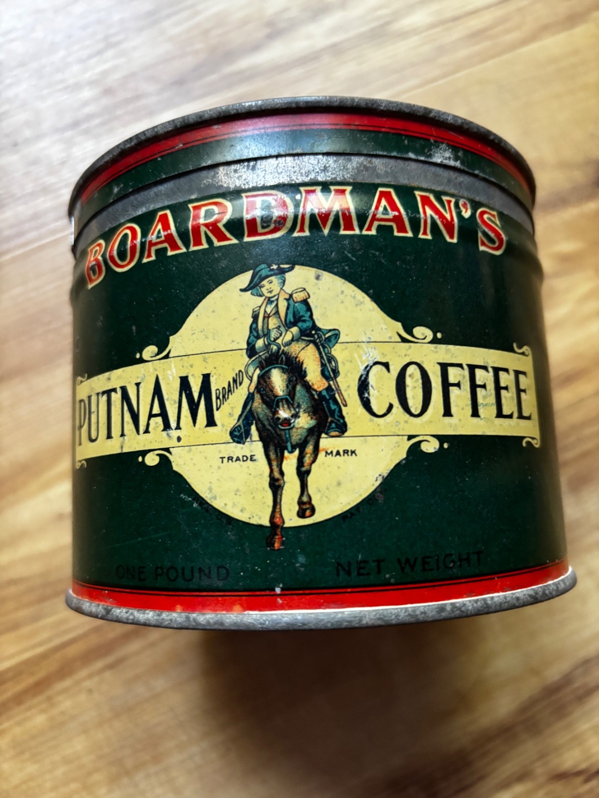 Rare Vintage 1 lb Boardman's 