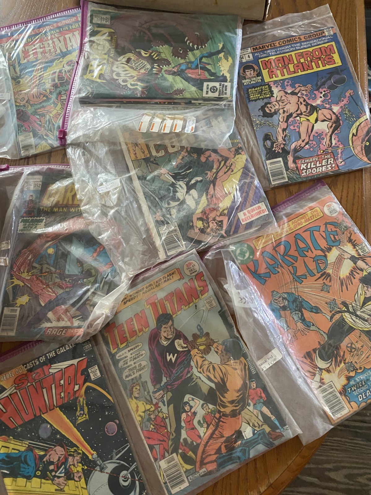 Marvel/DC Comics Vintage Lot - 6 Comics 
