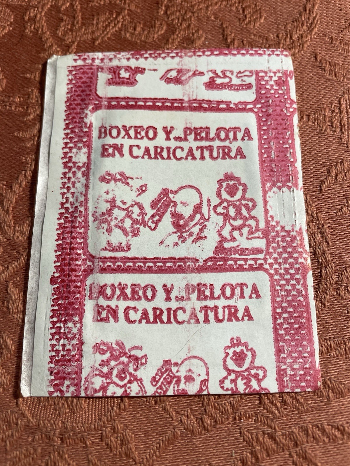 1985 Reyauca BOXING CARDS Unopened Pack (1) BOXEO Y..PELOTA Venezuela RARER 🔥