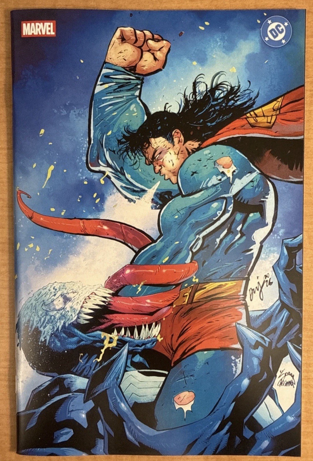 Spider-Man Superman #1 Daniel Warren Johnson Stegman Felix Comic Art EXCLUSIVE