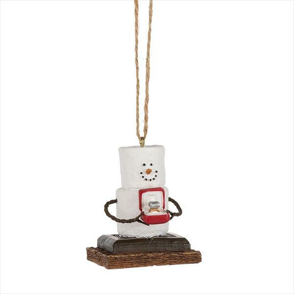 Original S'more with Engagement ring Ornament Original S'more with Engagement ring Ornament