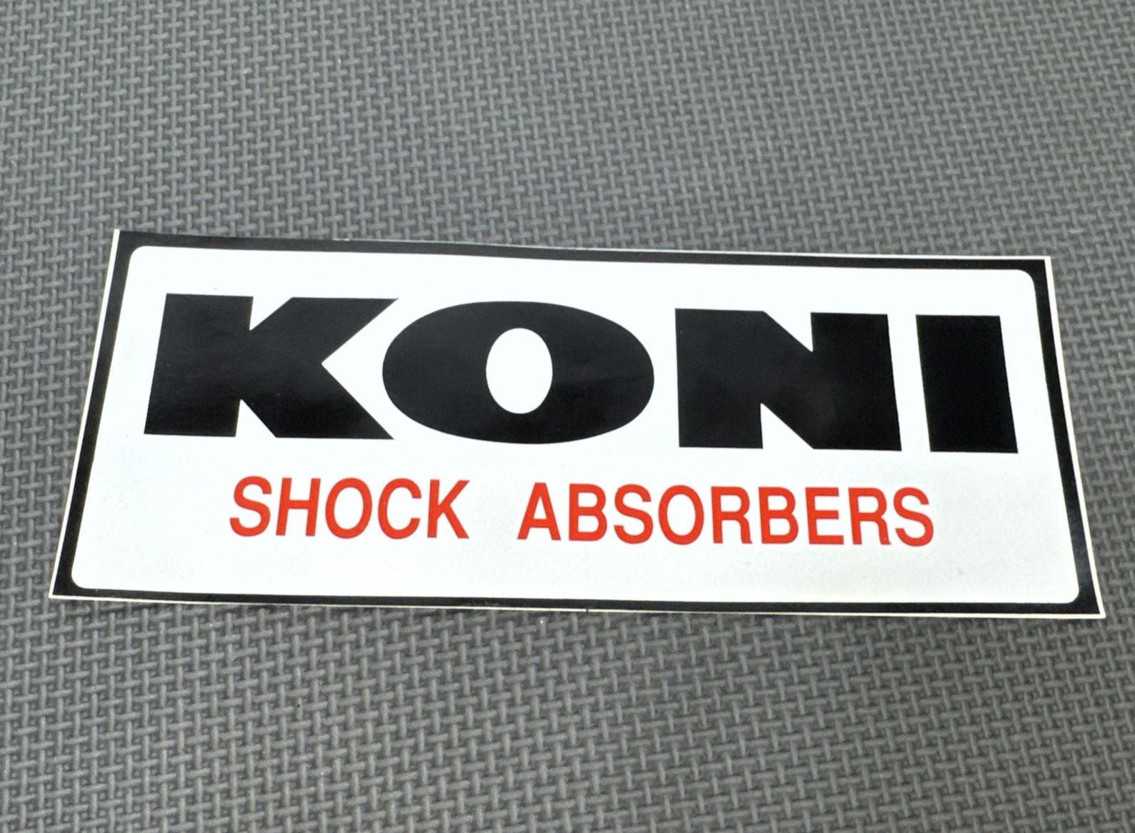Vintage Koni Shock Absorbers Bumper Sticker NOS